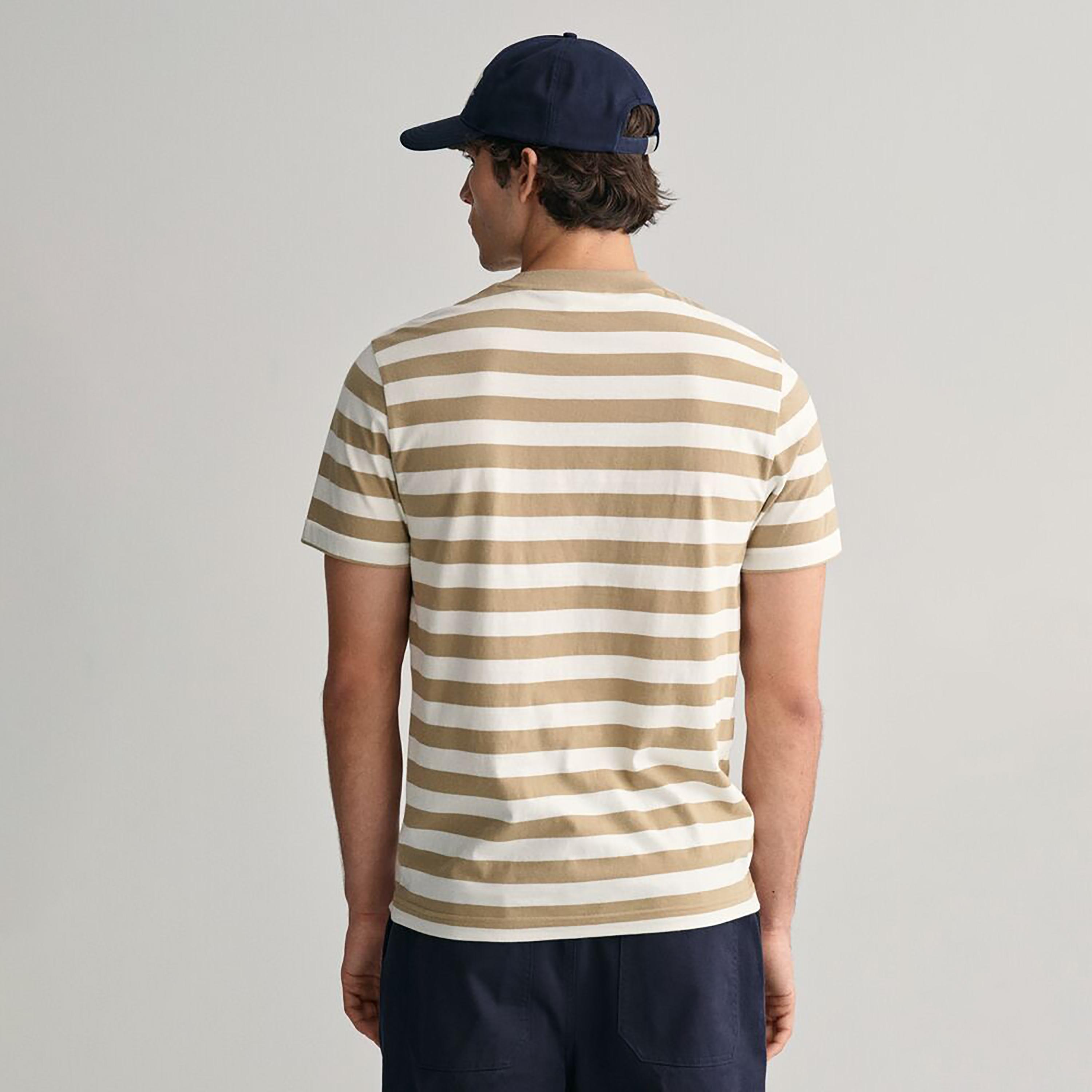 Gant Striped Crew Neck Short Sleeves T-Shirt-men-clothing-tshirtsandpolos-tshirts-image-3