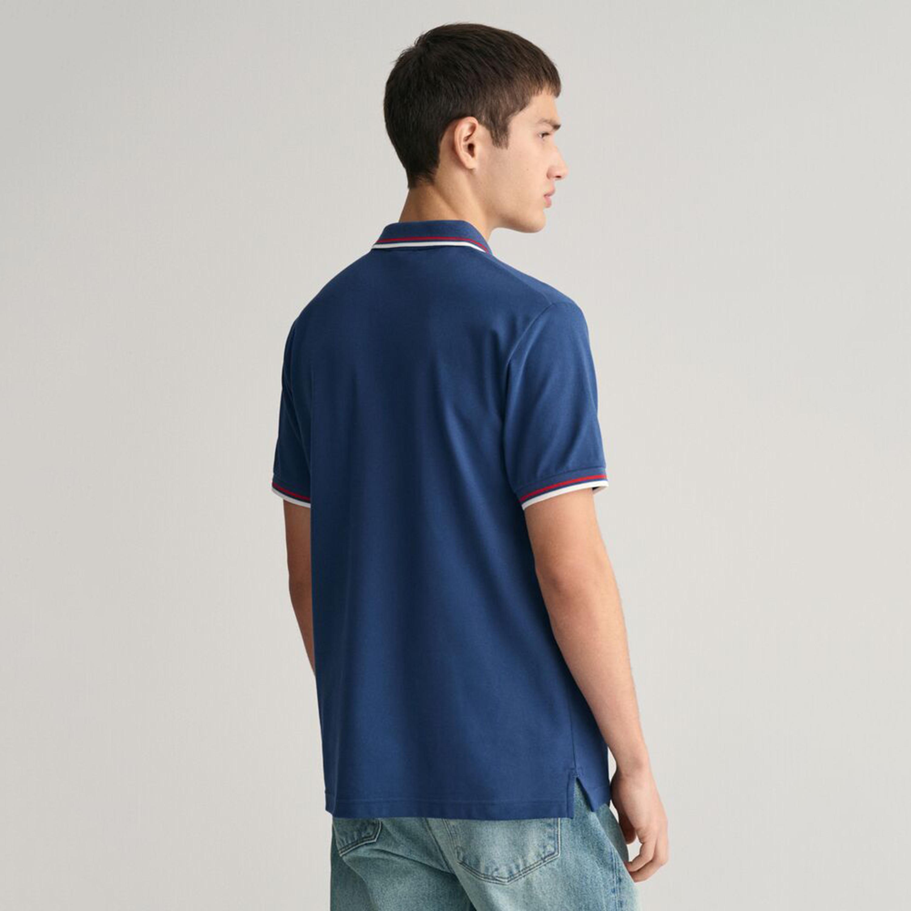 تيشيرت بولو رجالي بياقة سادة وأكمام قصيرة من جانت.-men-clothing-tshirtsandpolos-polos-image-10