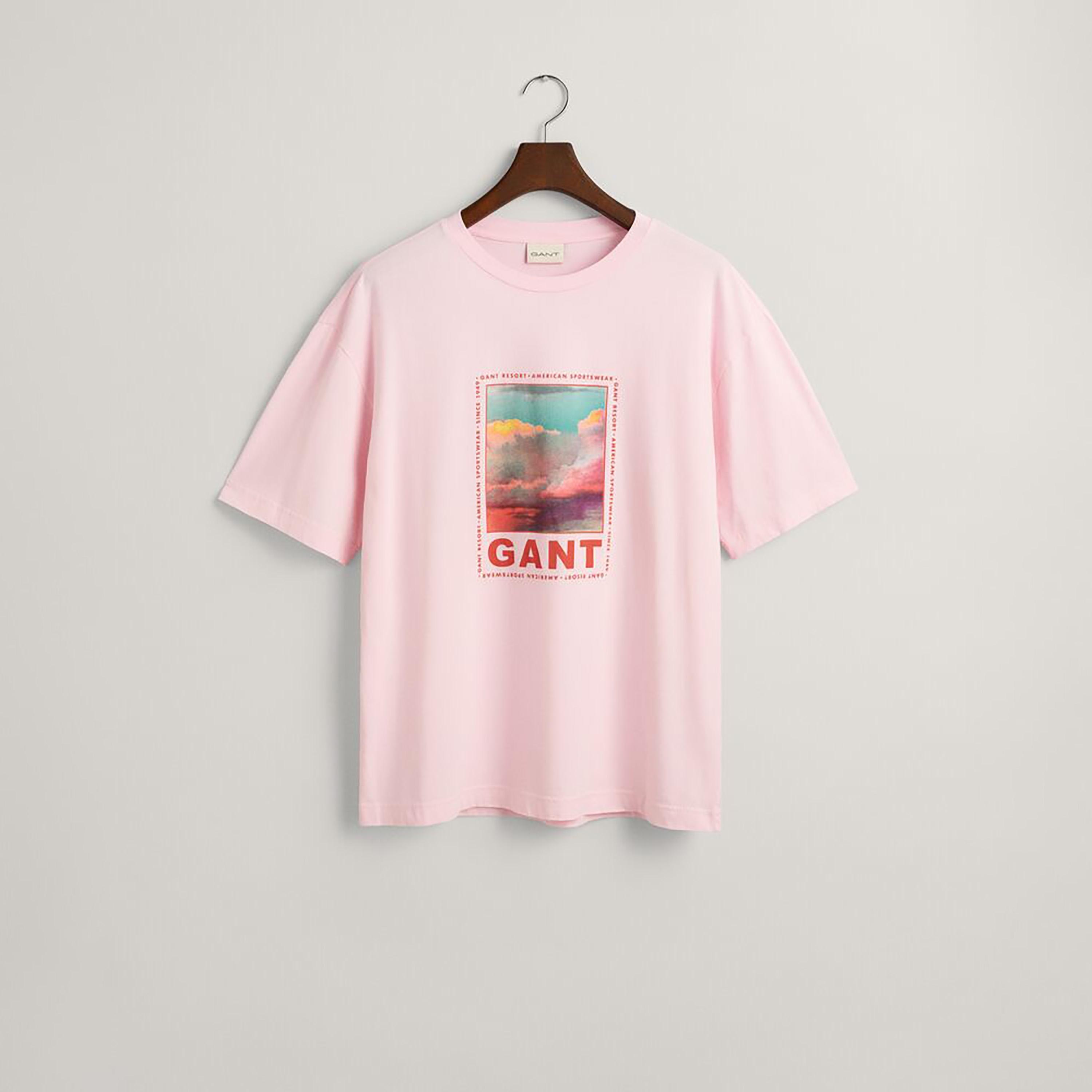 Gant Graphic Print Round Neck Short Sleeves Men's T-Shirt-men-clothing-tshirtsandpolos-tshirts-image-5