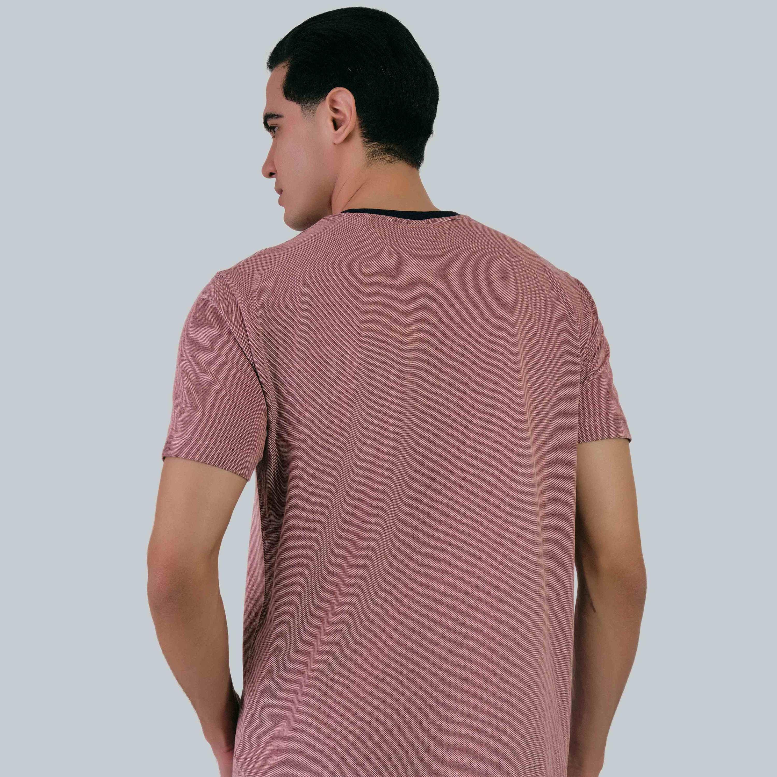 Gant Textured Round Neck Short Sleeves Men's T-Shirt-men-clothing-tshirtsandpolos-tshirts-image-10