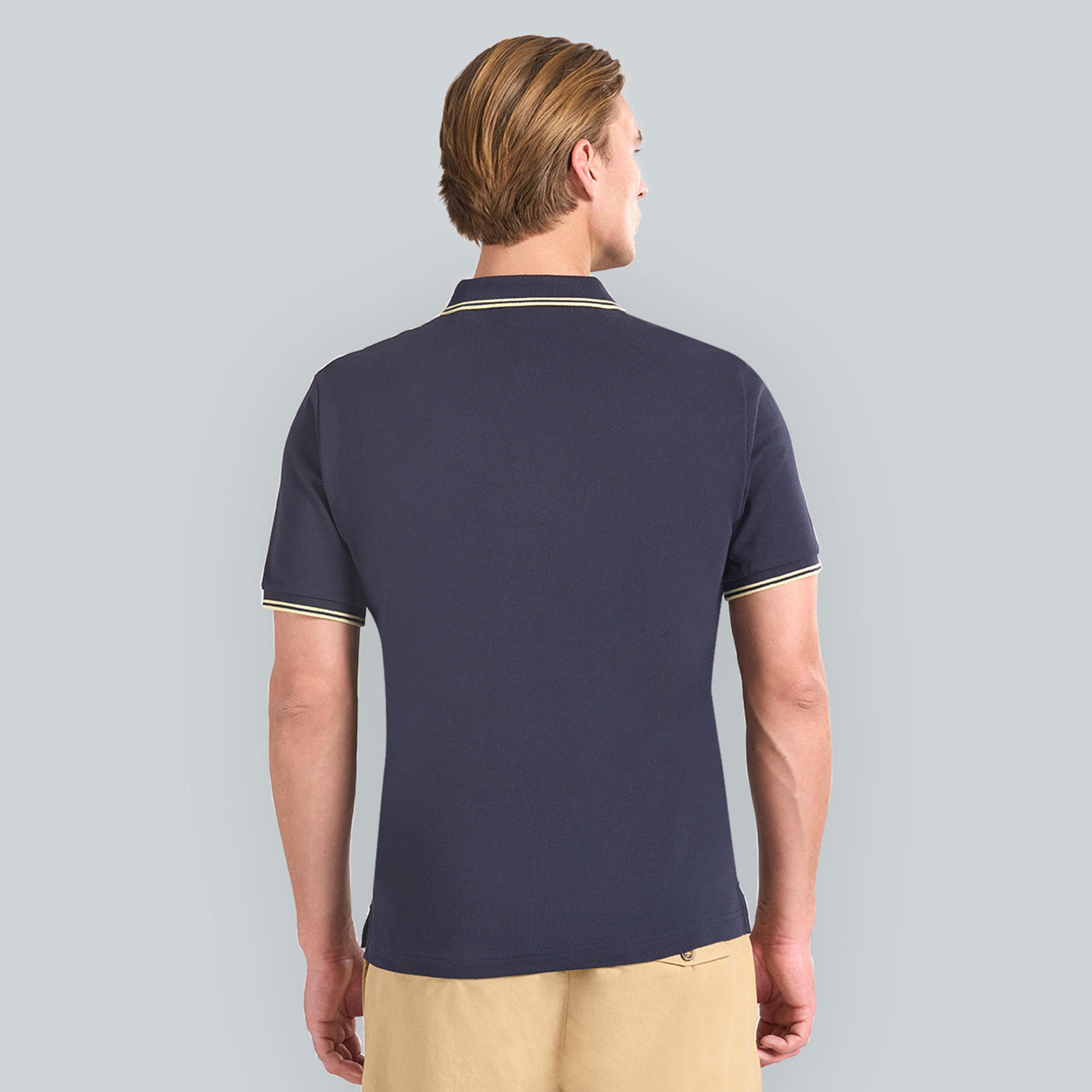 تيشيرت بولو رجالي بياقة سادة وأكمام قصيرة من جانت.-men-clothing-tshirtsandpolos-polos-image-8