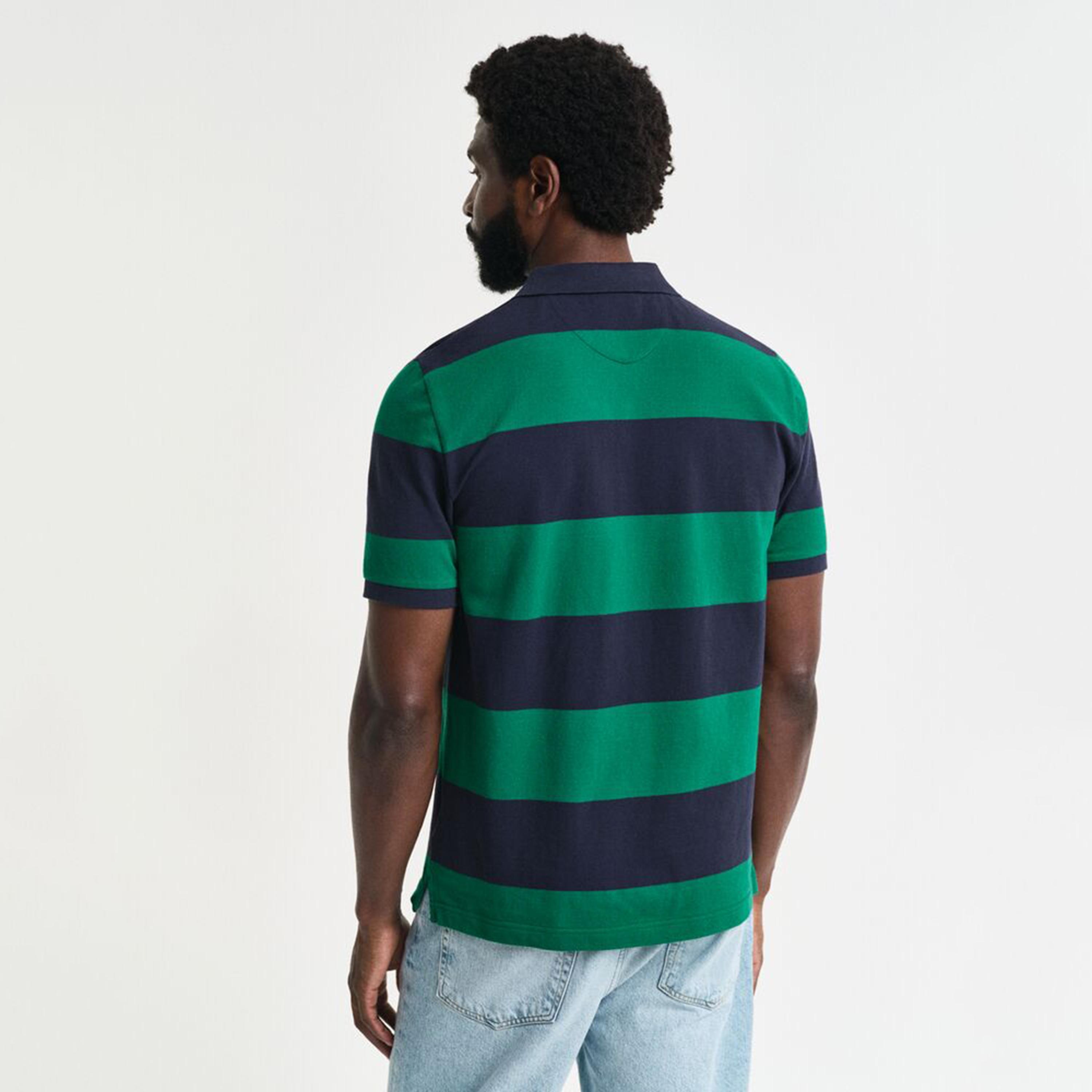 Gant Striped Collared Short Sleeves Men's Polo T-Shirt-men-clothing-tshirtsandpolos-polos-image-4