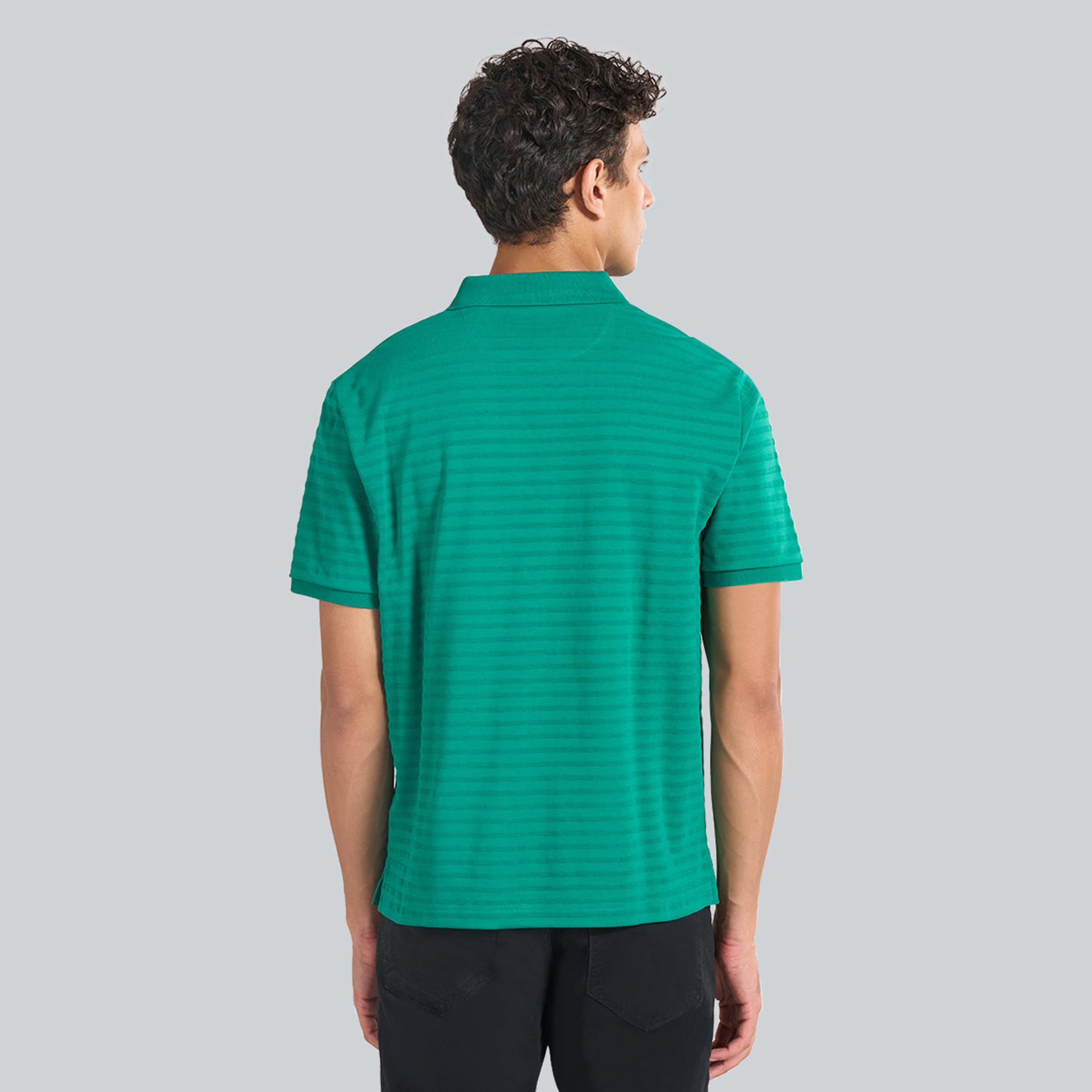 Gant Striped Collared Short Sleeves Men's Polo T-Shirt-men-clothing-tshirtsandpolos-polos-image-4