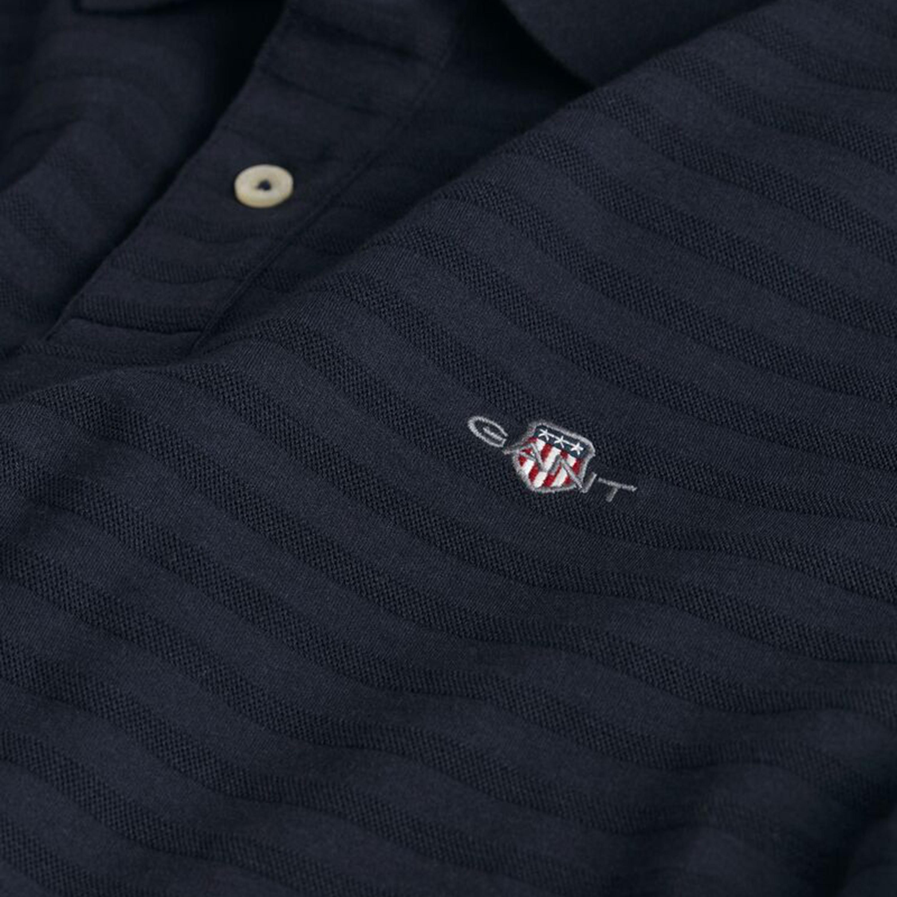 Gant Striped Collared Short Sleeves Men's Polo T-Shirt-men-clothing-tshirtsandpolos-polos-image-14