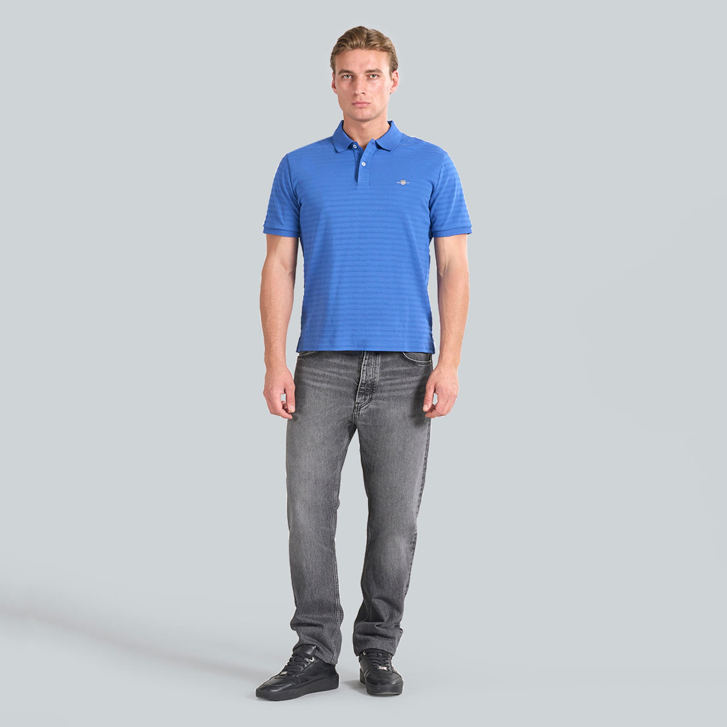Gant Striped Collared Short Sleeves Men's Polo T-Shirt-men-clothing-tshirtsandpolos-polos-image-9