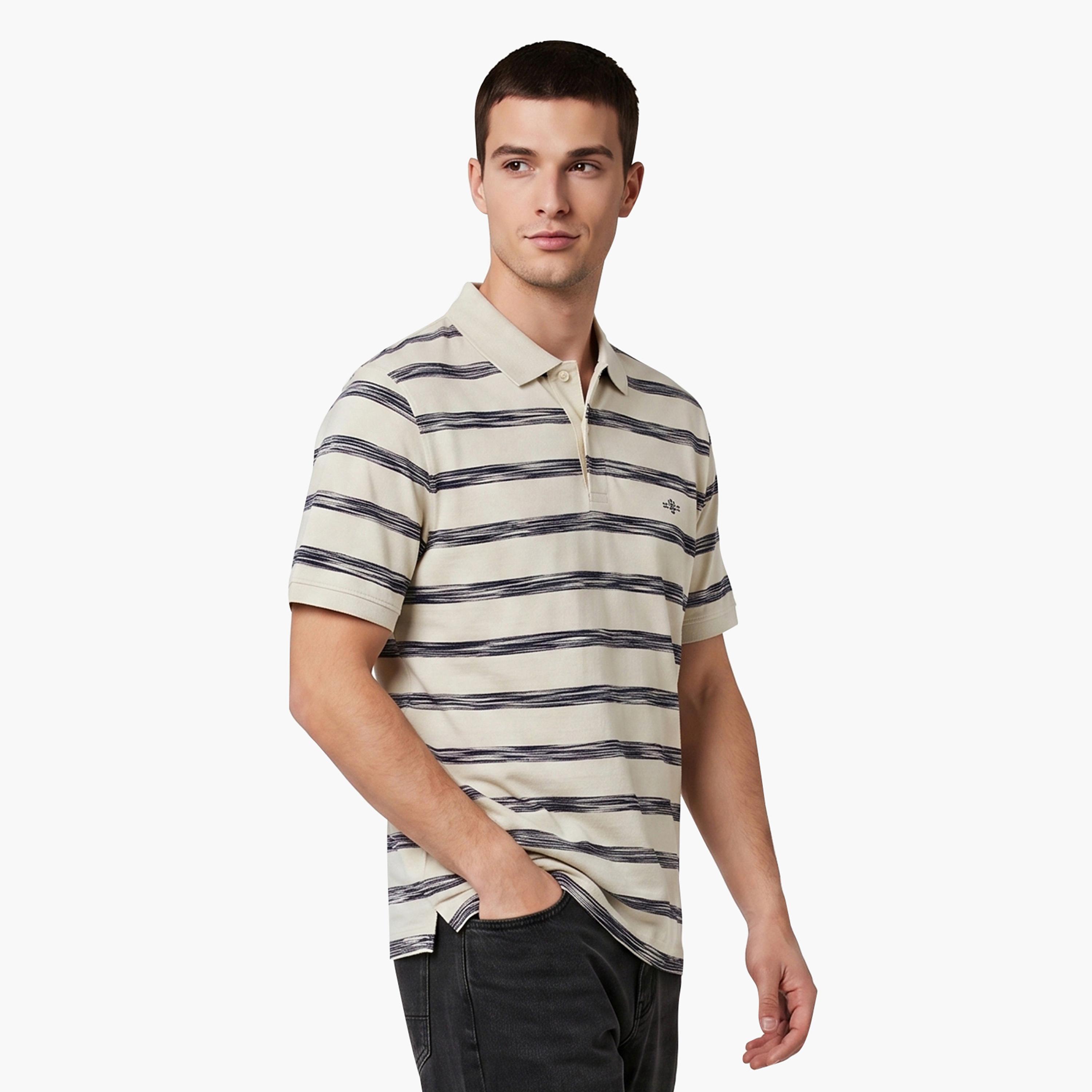 Gant Striped Collared Short Sleeves Men's Polo T-Shirt-men-clothing-tshirtsandpolos-polos-image-5