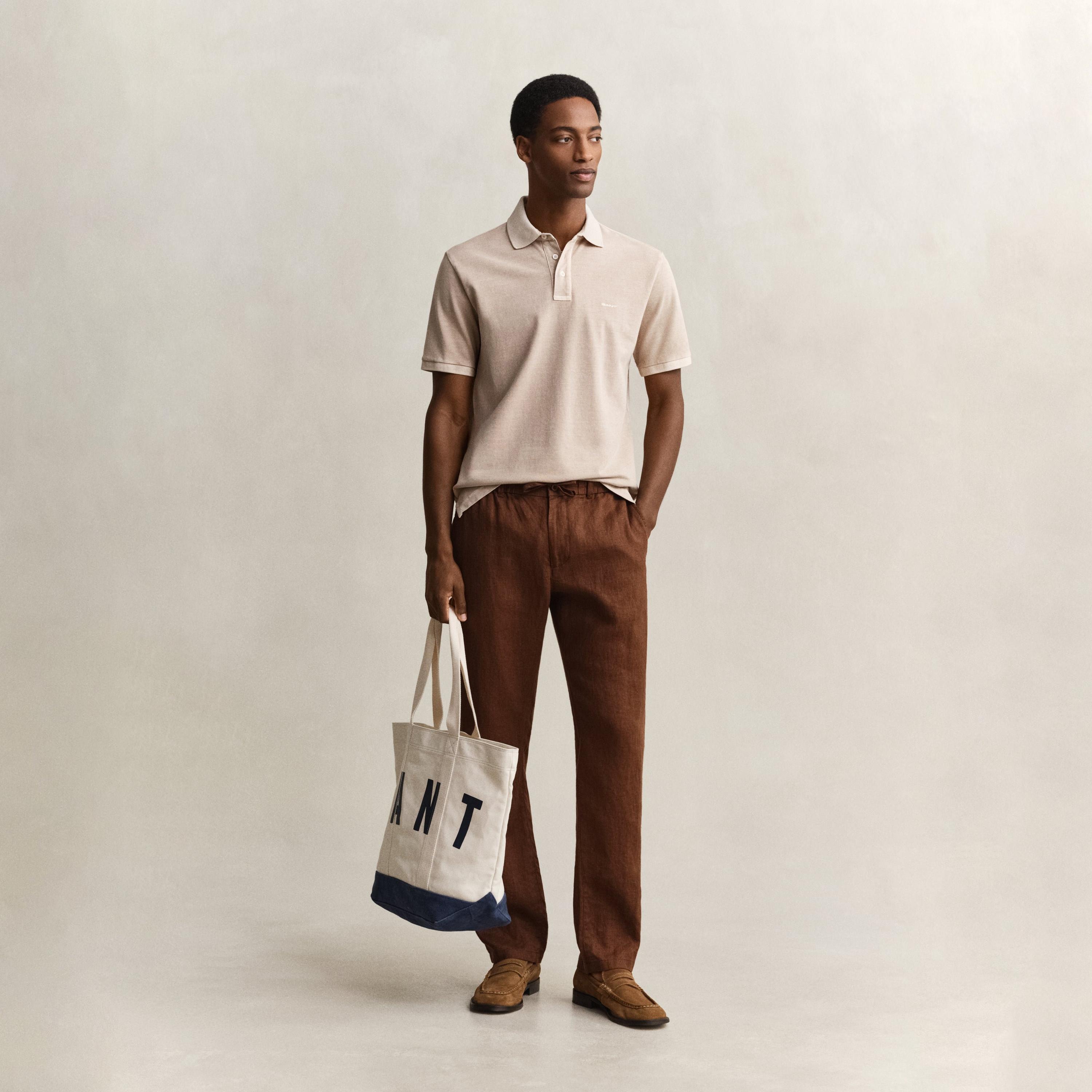 Gant Plain Collared Short Sleeves Men's Polo T-Shirt-men-clothing-tshirtsandpolos-polos-image-18