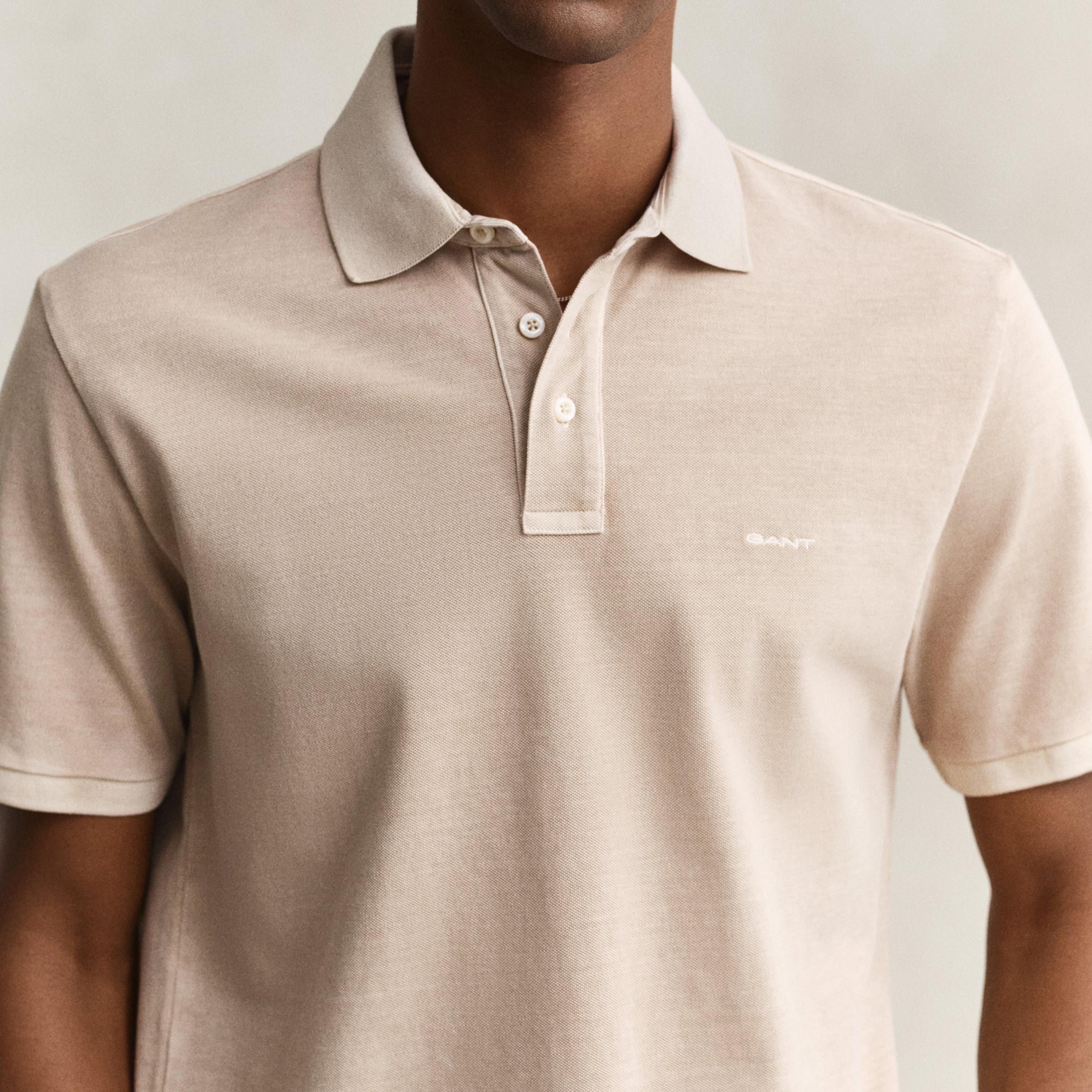 Gant Plain Collared Short Sleeves Men's Polo T-Shirt-men-clothing-tshirtsandpolos-polos-image-19