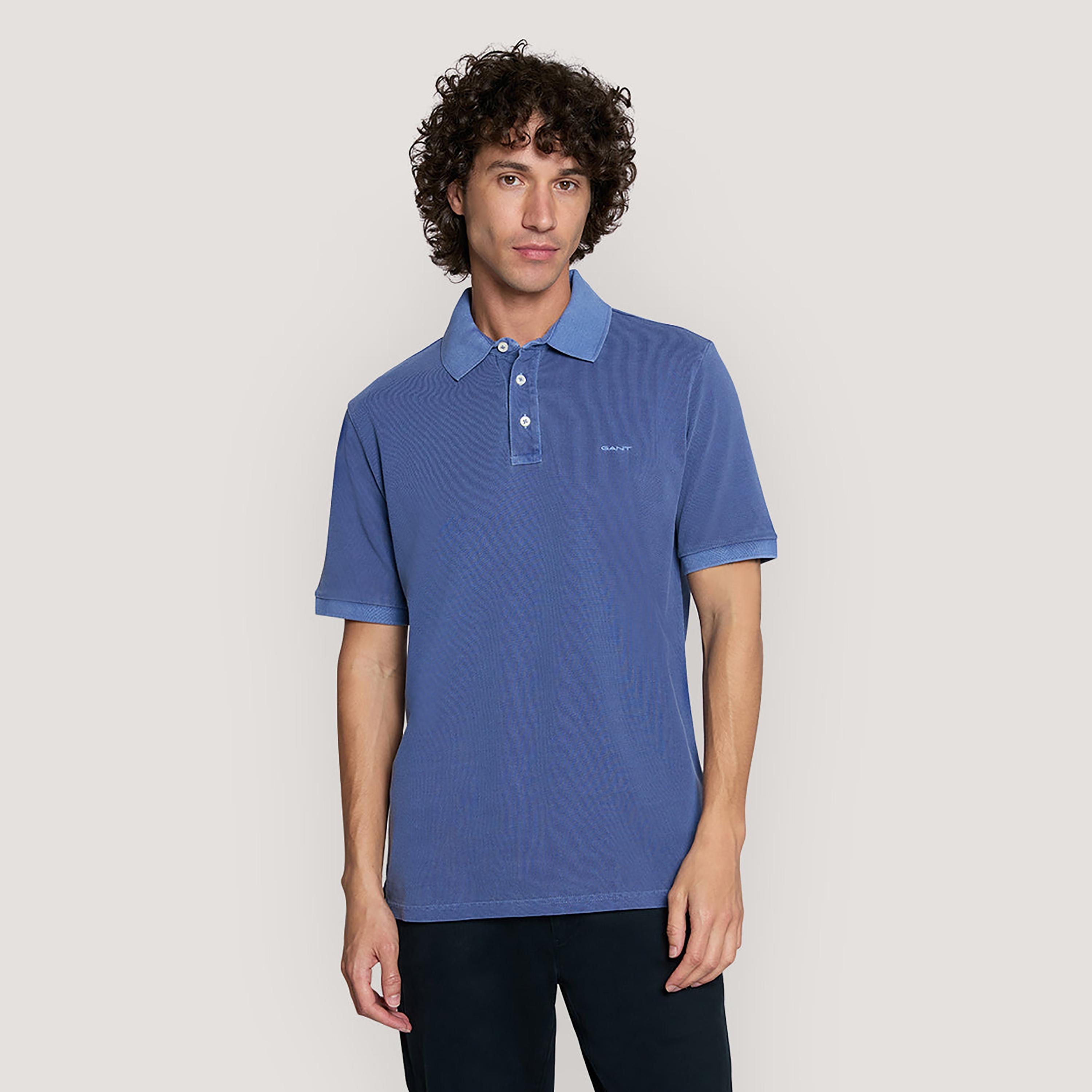 Gant Plain Collared Short Sleeves Men's Polo T-Shirt-men-clothing-tshirtsandpolos-polos-image-9