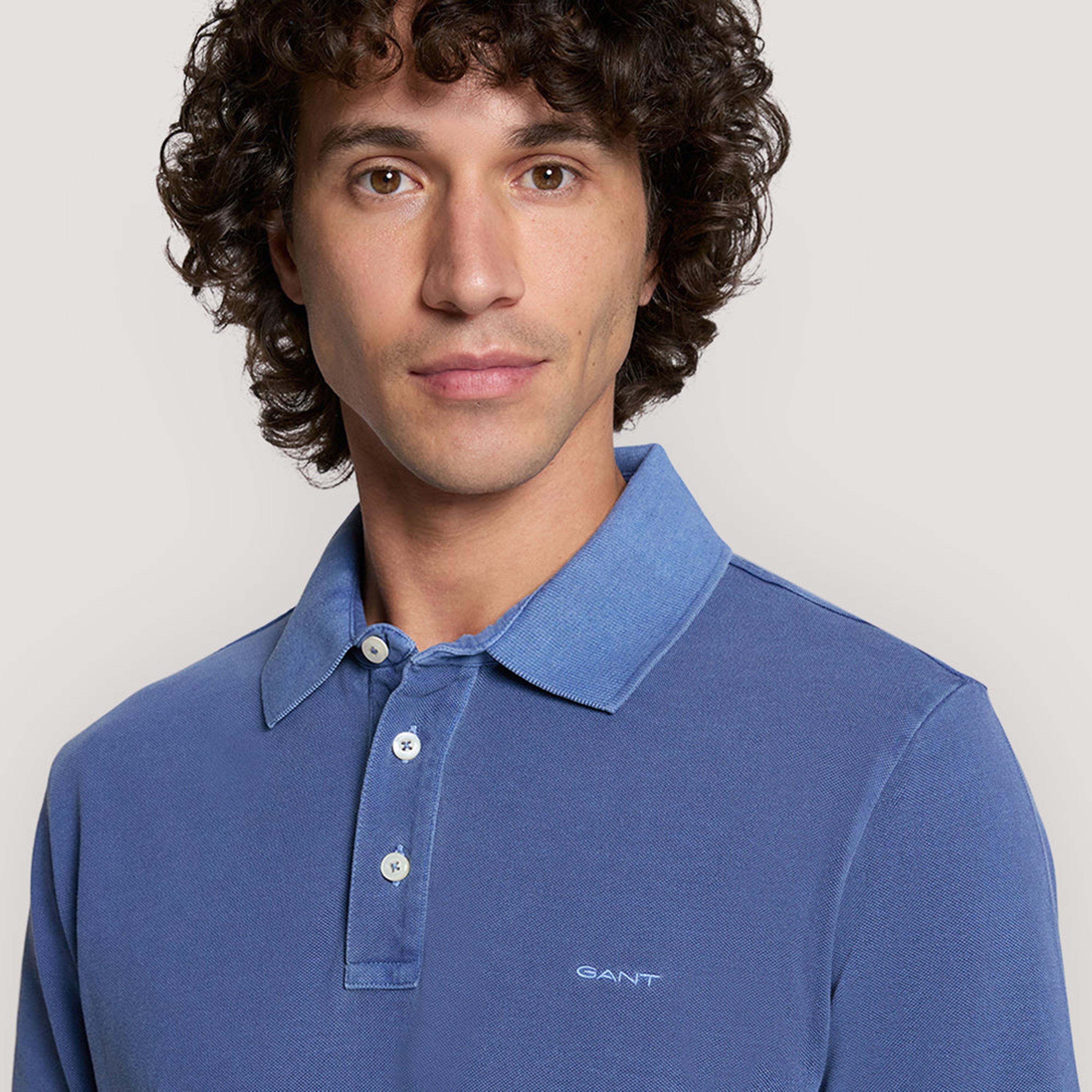 Gant Plain Collared Short Sleeves Men's Polo T-Shirt-men-clothing-tshirtsandpolos-polos-image-11