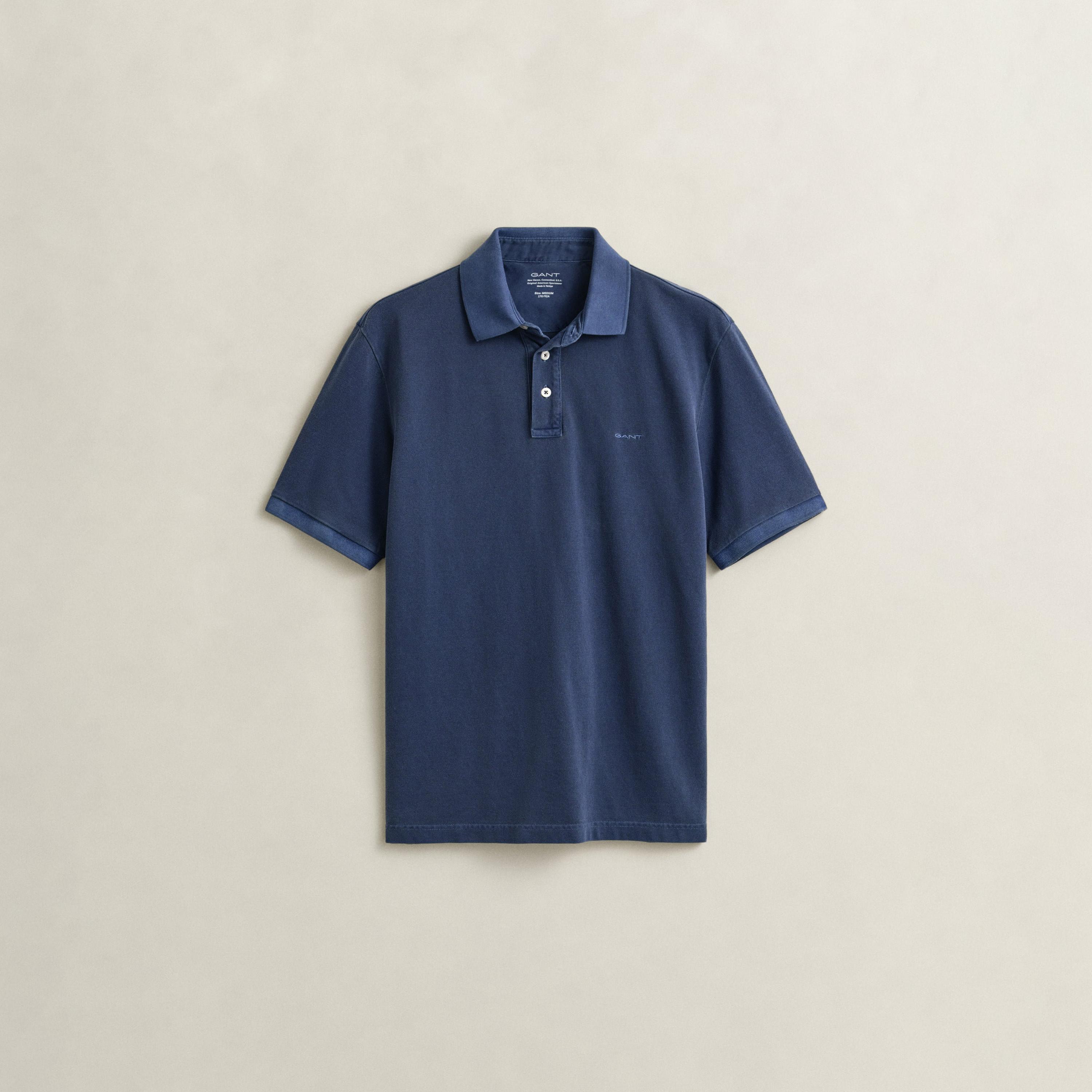 Gant Plain Collared Short Sleeves Men's Polo T-Shirt-men-clothing-tshirtsandpolos-polos-image-31