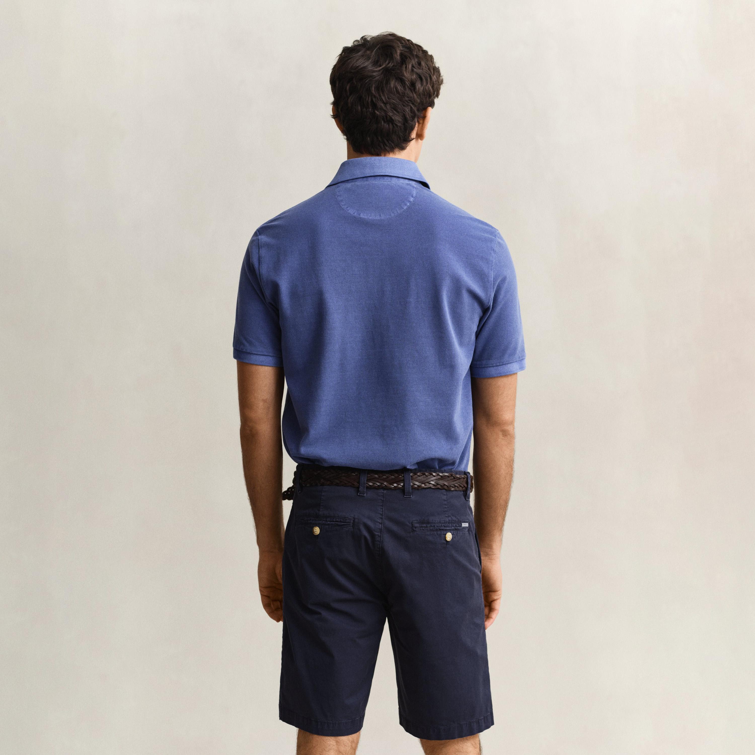 Gant Plain Collared Short Sleeves Men's Polo T-Shirt-men-clothing-tshirtsandpolos-polos-image-35