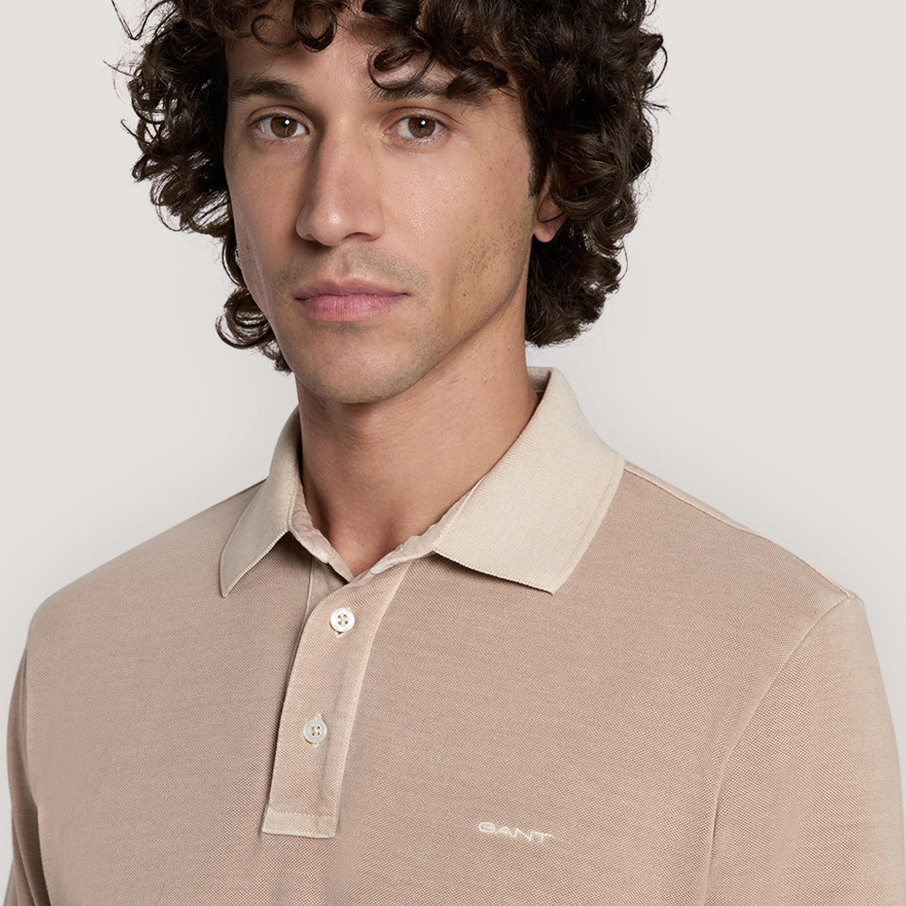 Gant Plain Collared Short Sleeves Men's Polo T-Shirt-men-clothing-tshirtsandpolos-polos-image-3