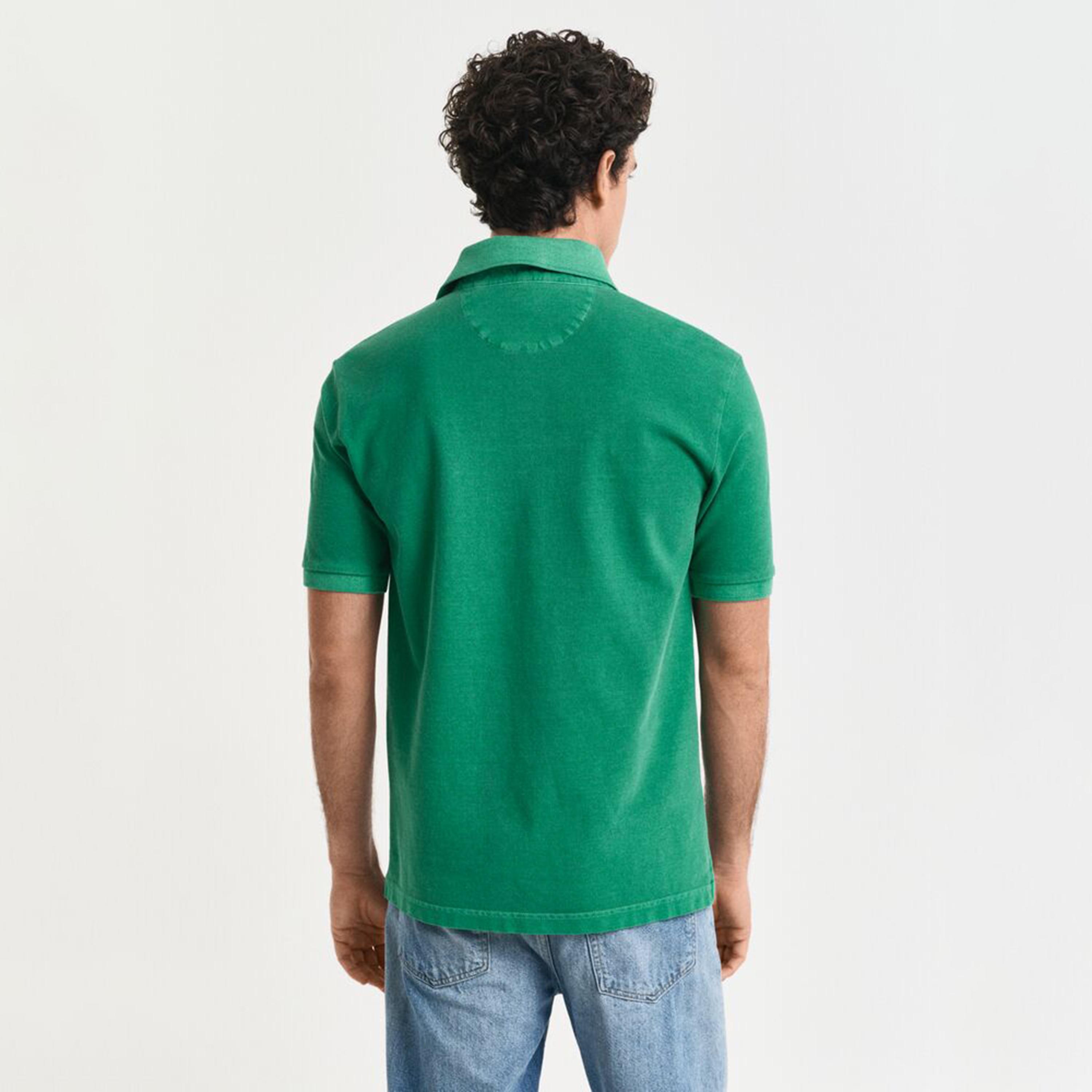 Gant Plain Collared Short Sleeves Men's Polo T-Shirt-men-clothing-tshirtsandpolos-polos-image-2