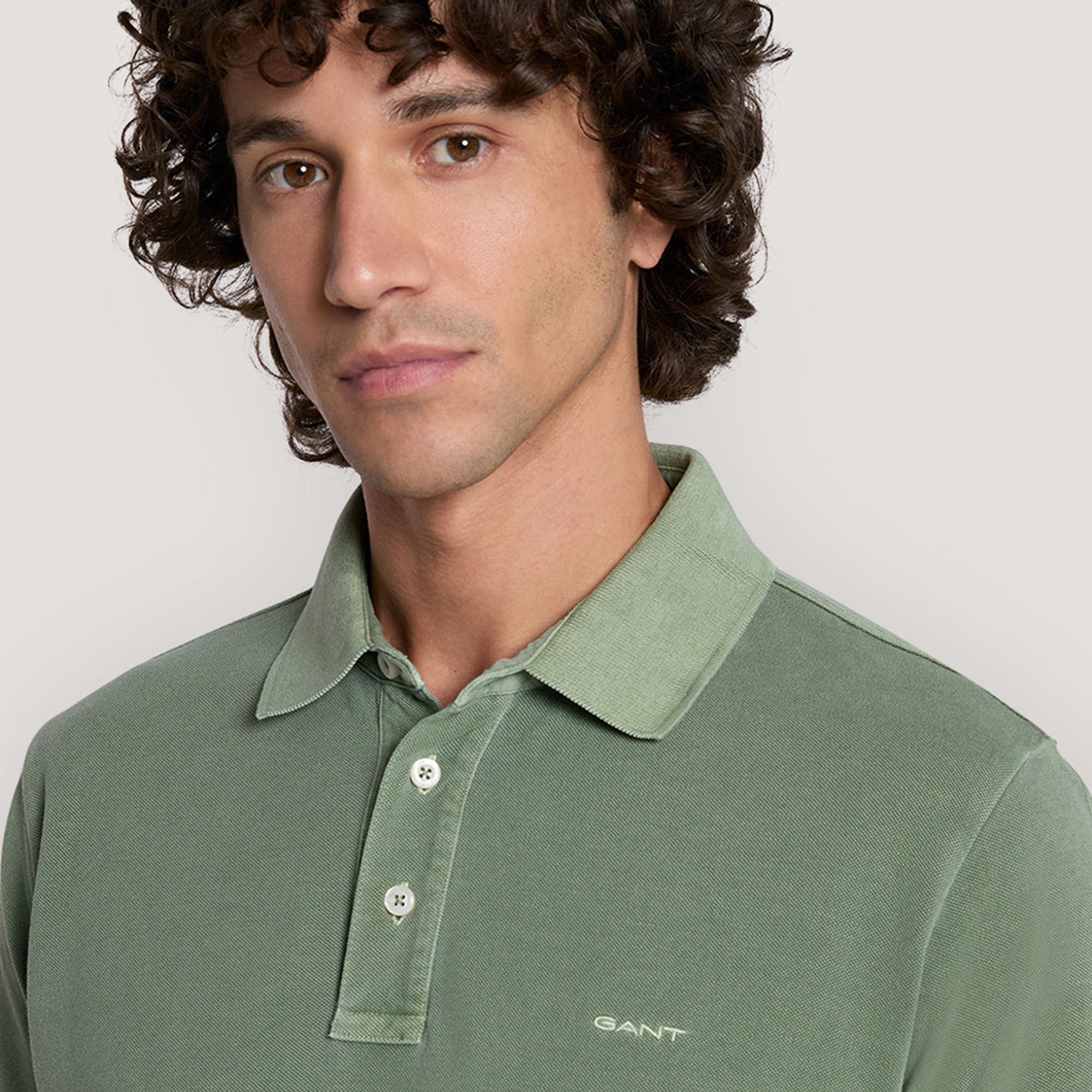 Gant Plain Collared Short Sleeves Men's Polo T-Shirt-men-clothing-tshirtsandpolos-polos-image-7