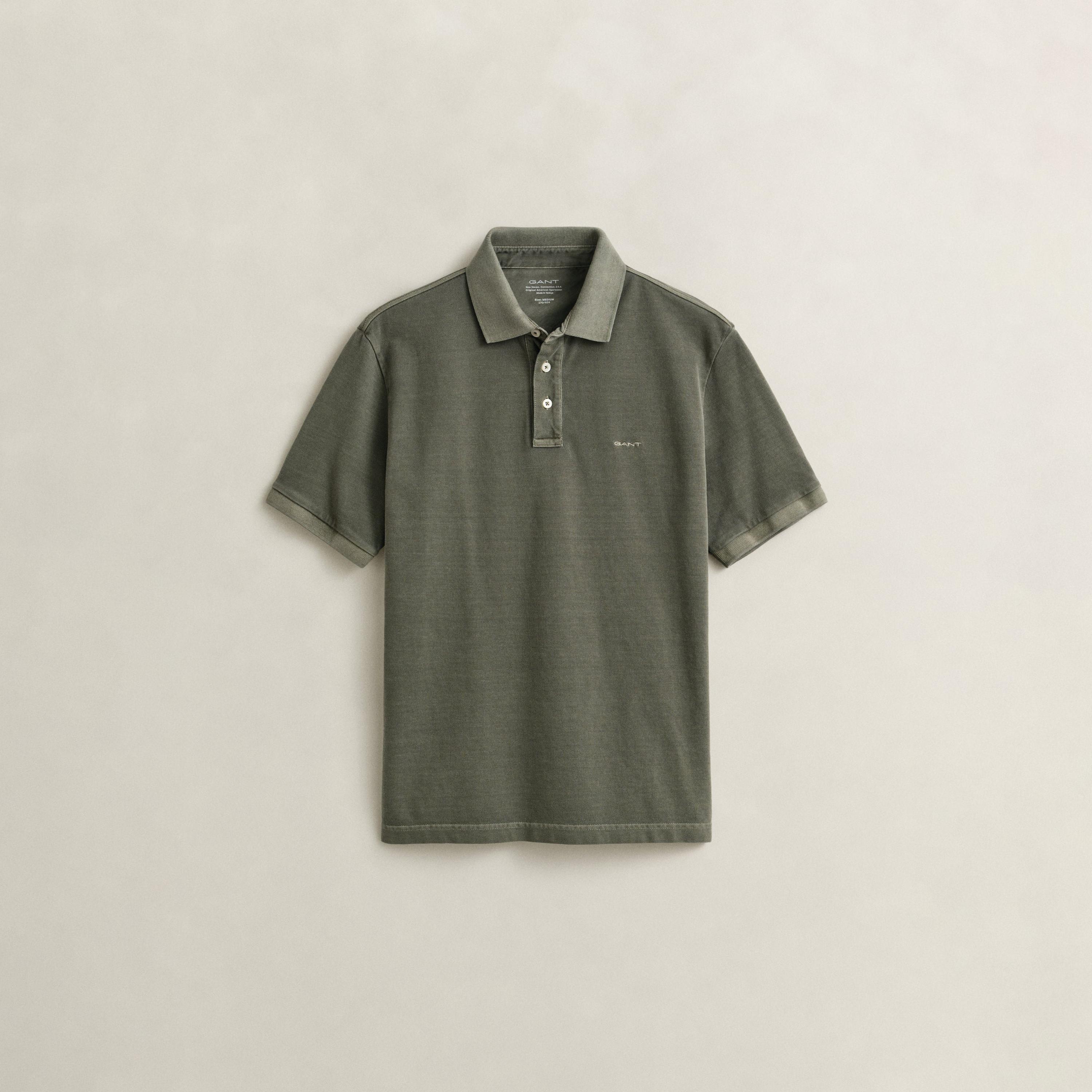 Gant Plain Collared Short Sleeves Men's Polo T-Shirt-men-clothing-tshirtsandpolos-polos-image-26
