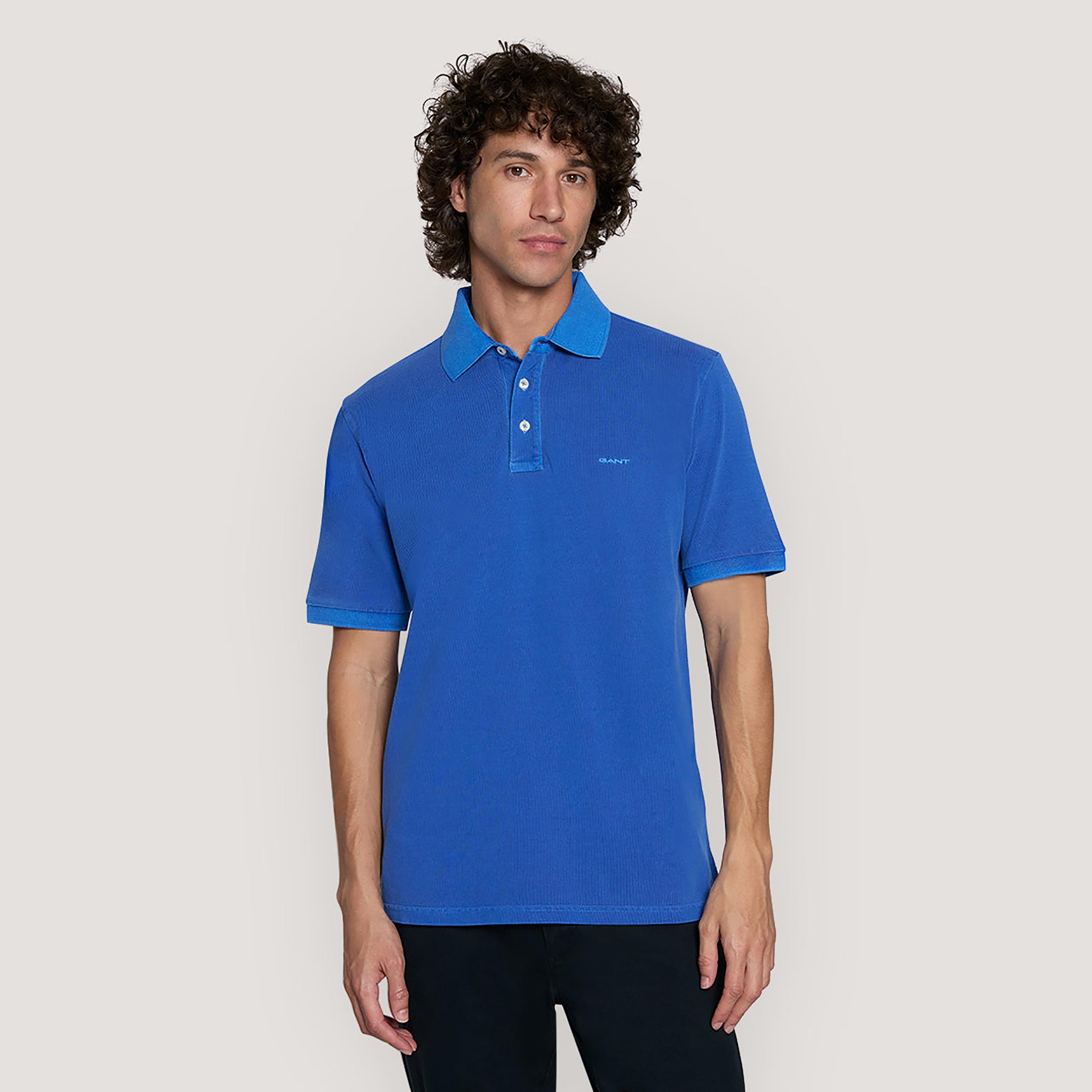 Gant Plain Collared Short Sleeves Men's Polo T-Shirt-men-clothing-tshirtsandpolos-polos-image-13