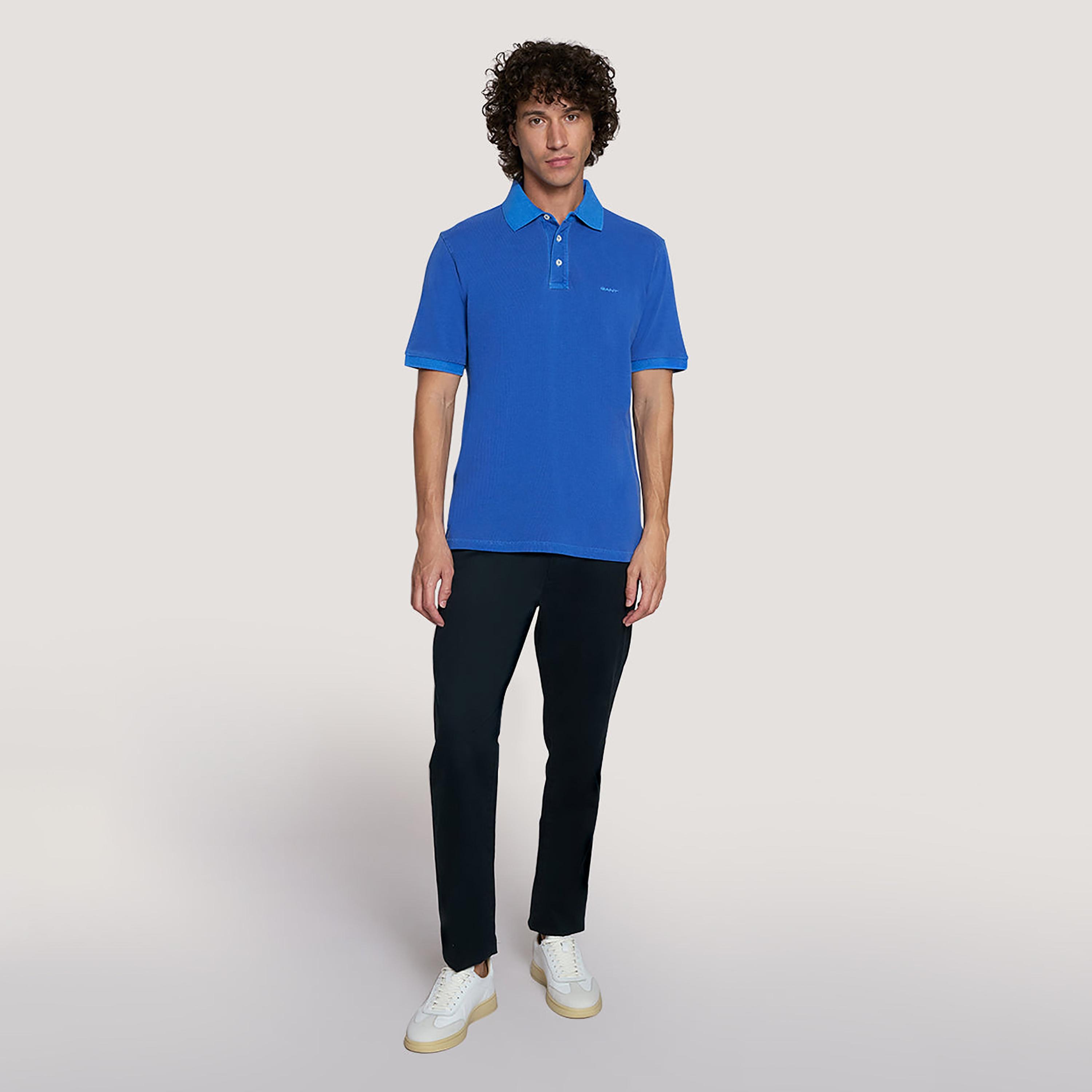 Gant Plain Collared Short Sleeves Men's Polo T-Shirt-men-clothing-tshirtsandpolos-polos-image-14