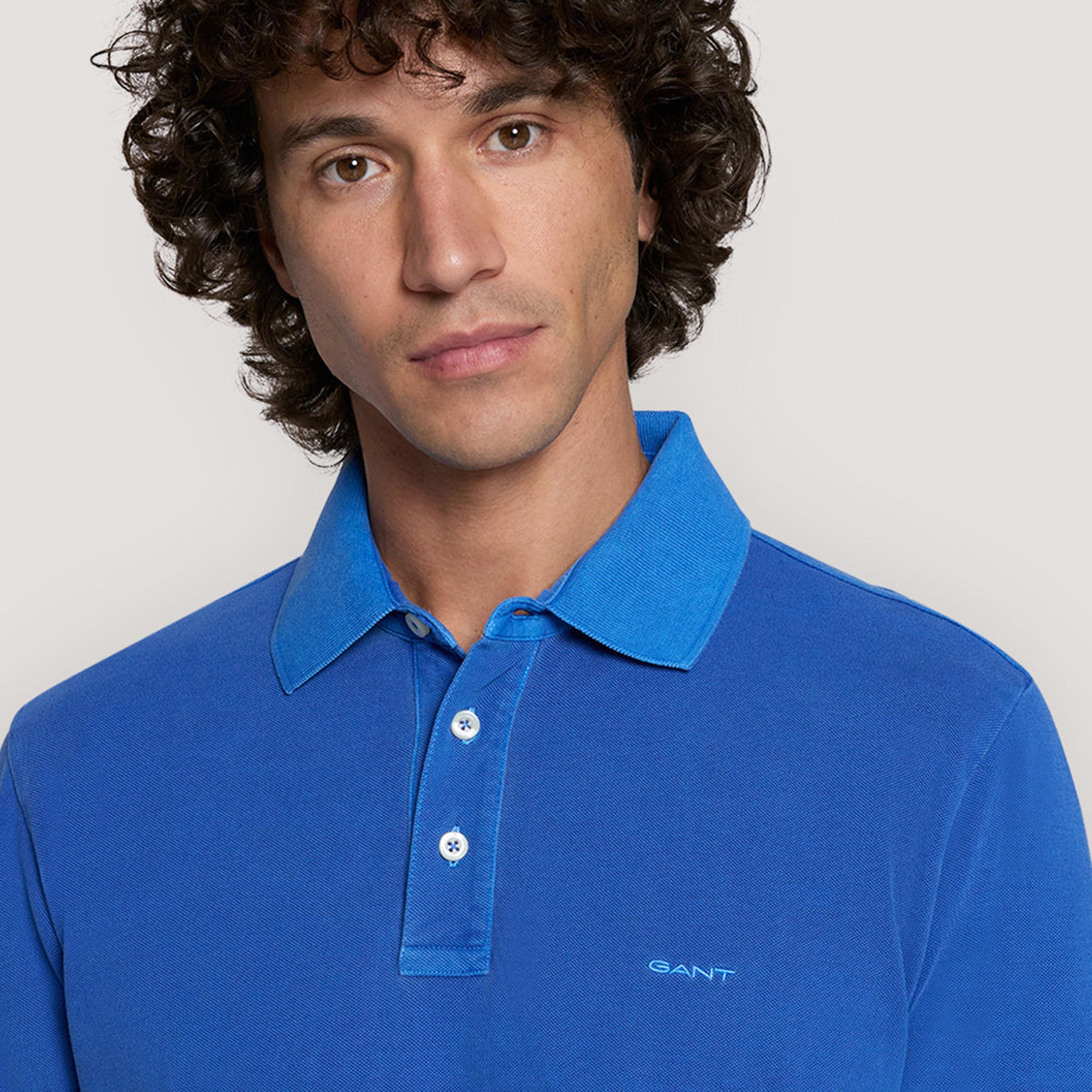 Gant Plain Collared Short Sleeves Men's Polo T-Shirt-men-clothing-tshirtsandpolos-polos-image-15