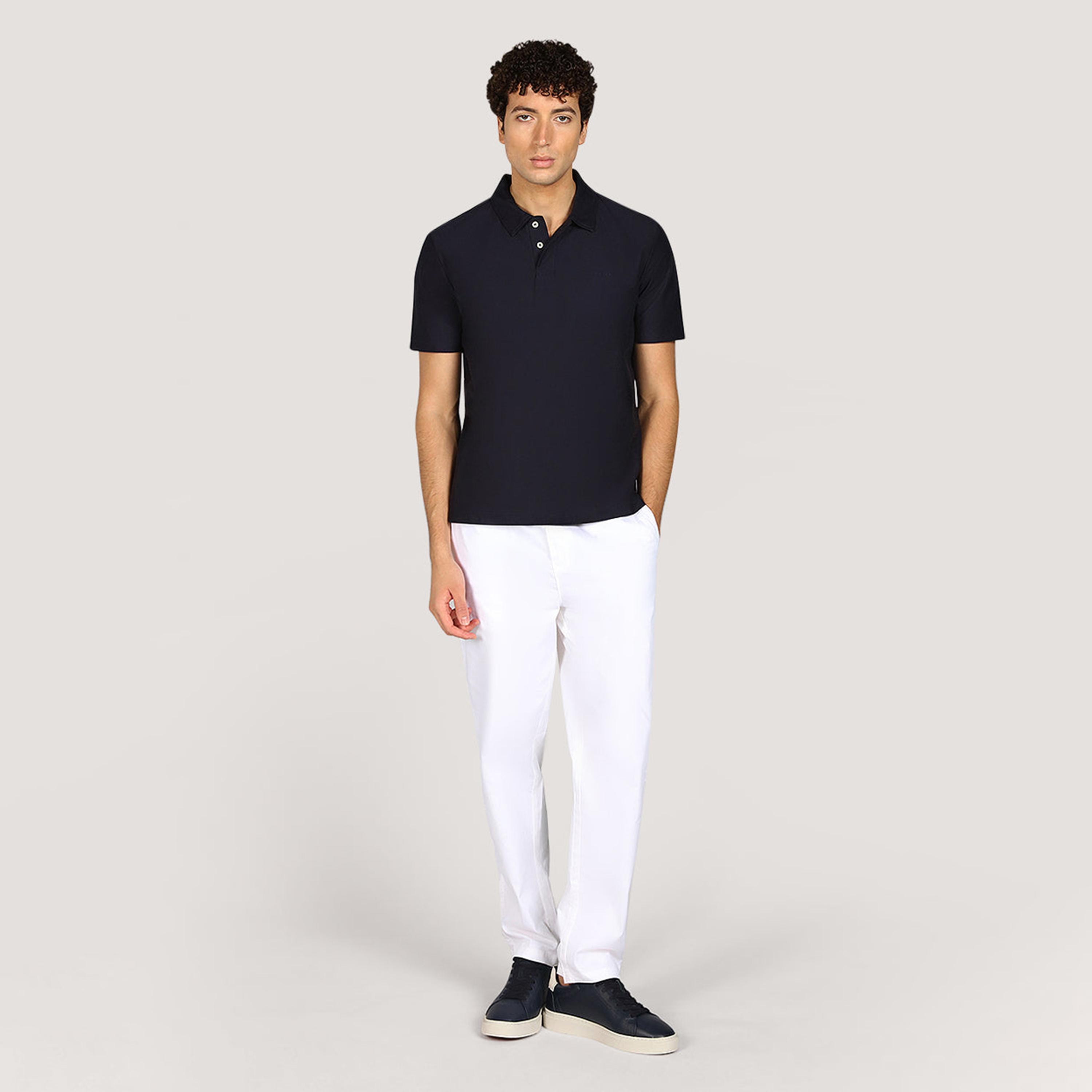 Gant Plain Collared Short Sleeves Men's Polo T-Shirt-men-clothing-tshirtsandpolos-polos-image-2