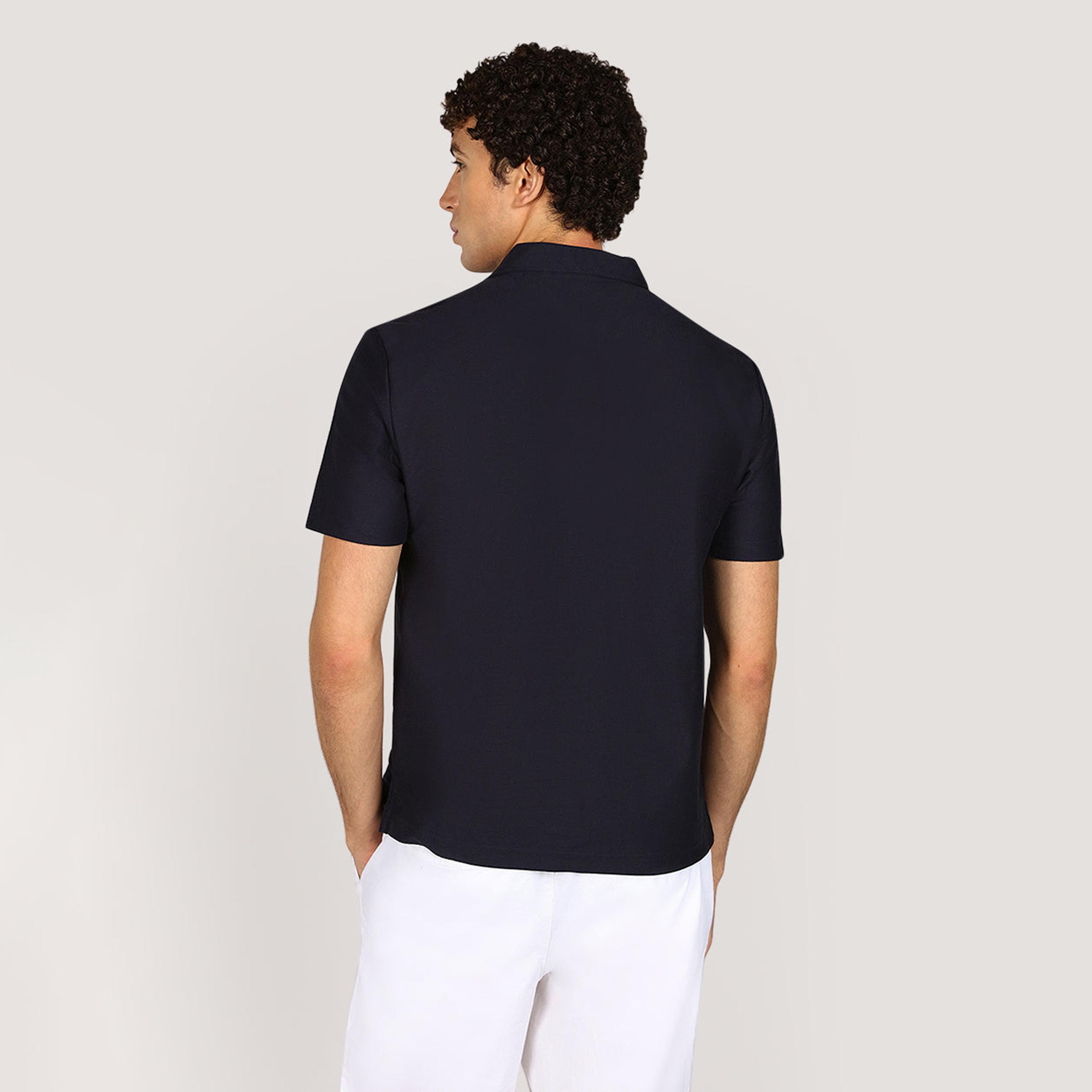 Gant Plain Collared Short Sleeves Men's Polo T-Shirt-men-clothing-tshirtsandpolos-polos-image-4