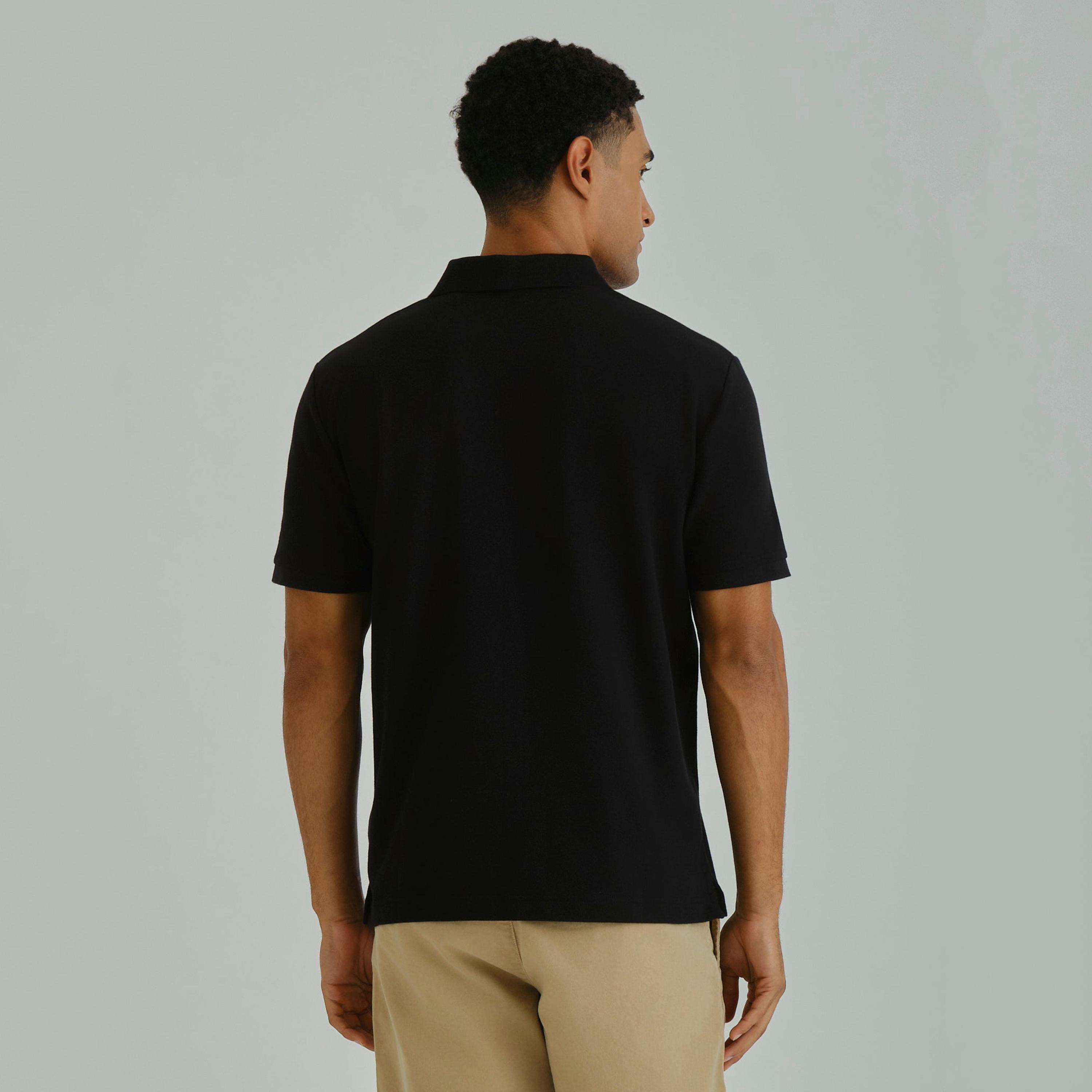 Gant Plain Collared Short Sleeves Men's Polo T-Shirt-men-clothing-tshirtsandpolos-polos-image-3