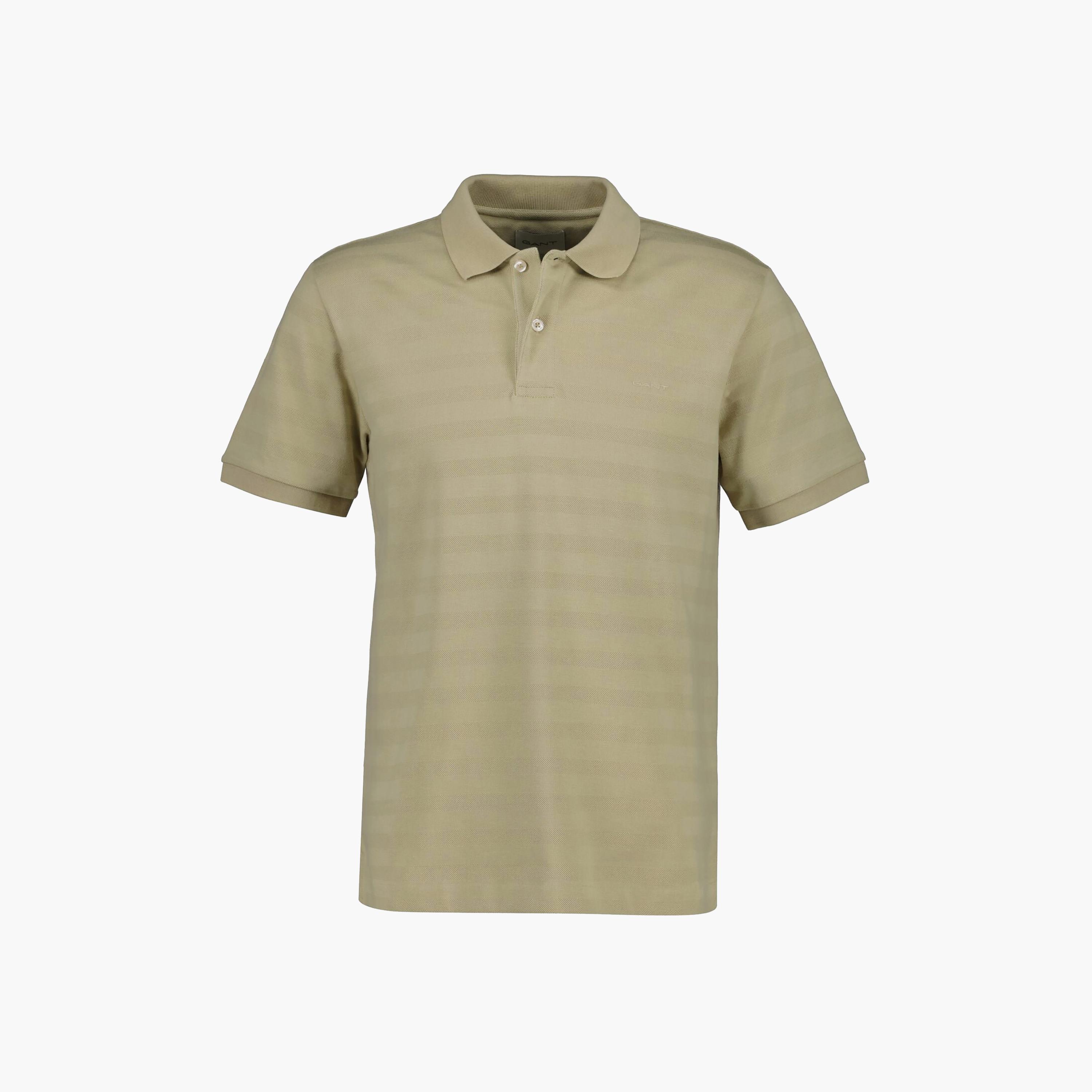 تي شيرت بولو رجالي بأكمام قصيرة وياقة بياقة بتصميم مخطط بارز من جانت-men-clothing-tshirtsandpolos-polos-image-10