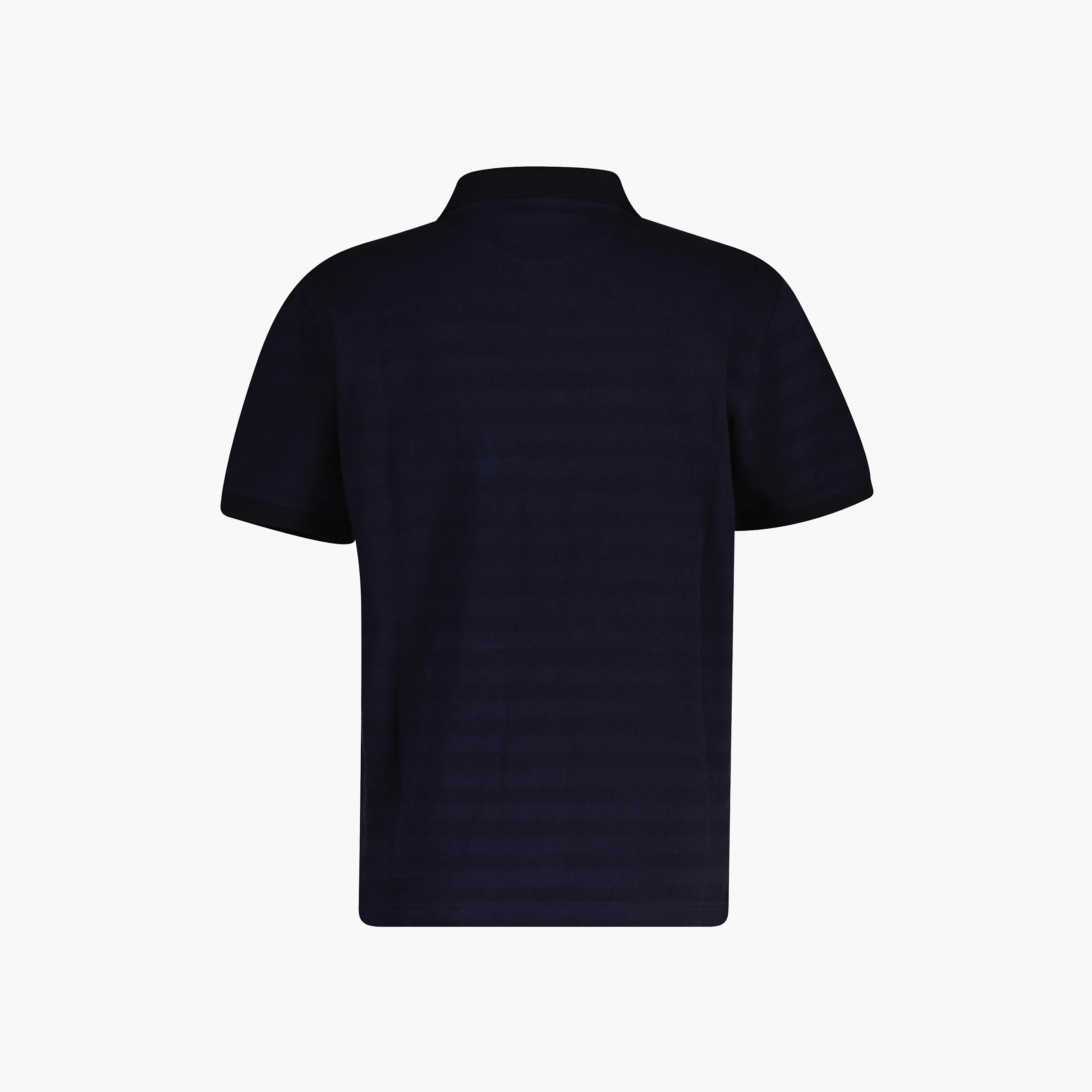Gant Texture Striped Collared Short Sleeves Men's Polo T-Shirt-men-clothing-tshirtsandpolos-polos-image-6