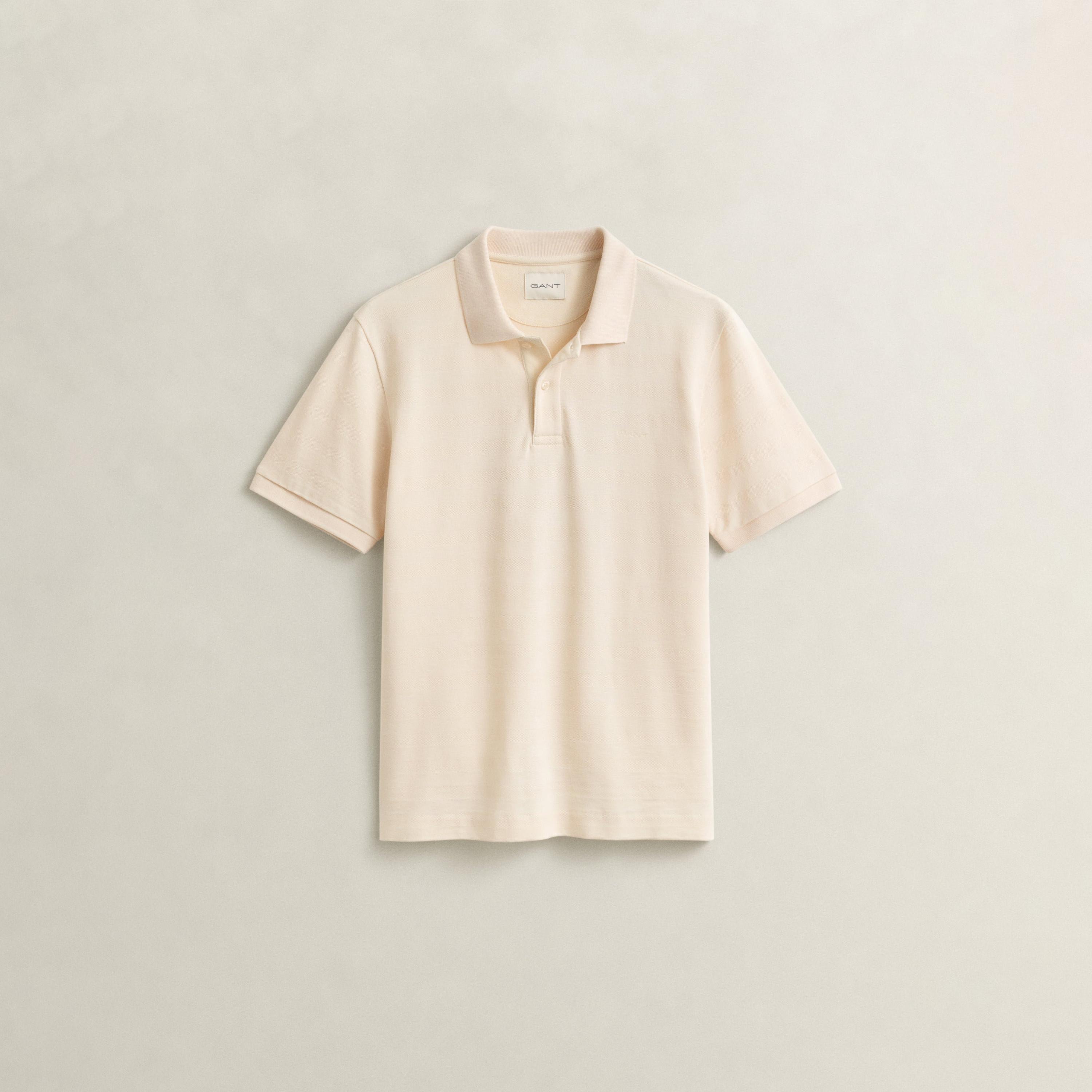 تي شيرت بولو رجالي بأكمام قصيرة وياقة بياقة بتصميم مخطط بارز من جانت-men-clothing-tshirtsandpolos-polos-image-5
