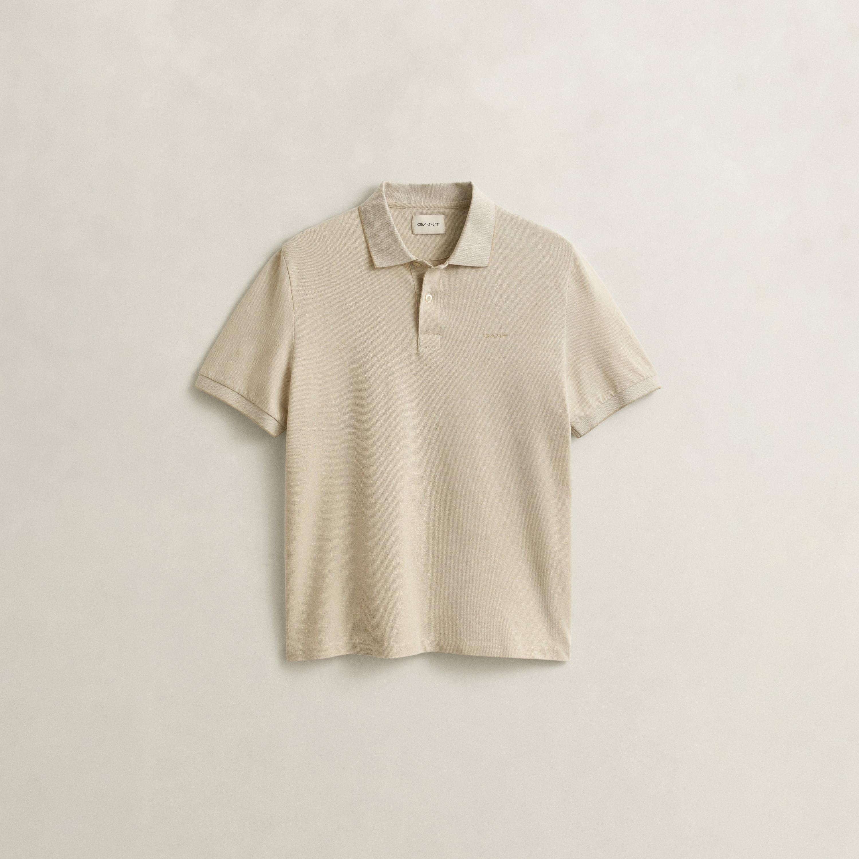 Gant Plain Collared Short Sleeves Men's Polo T-Shirt-men-clothing-tshirtsandpolos-polos-image-5