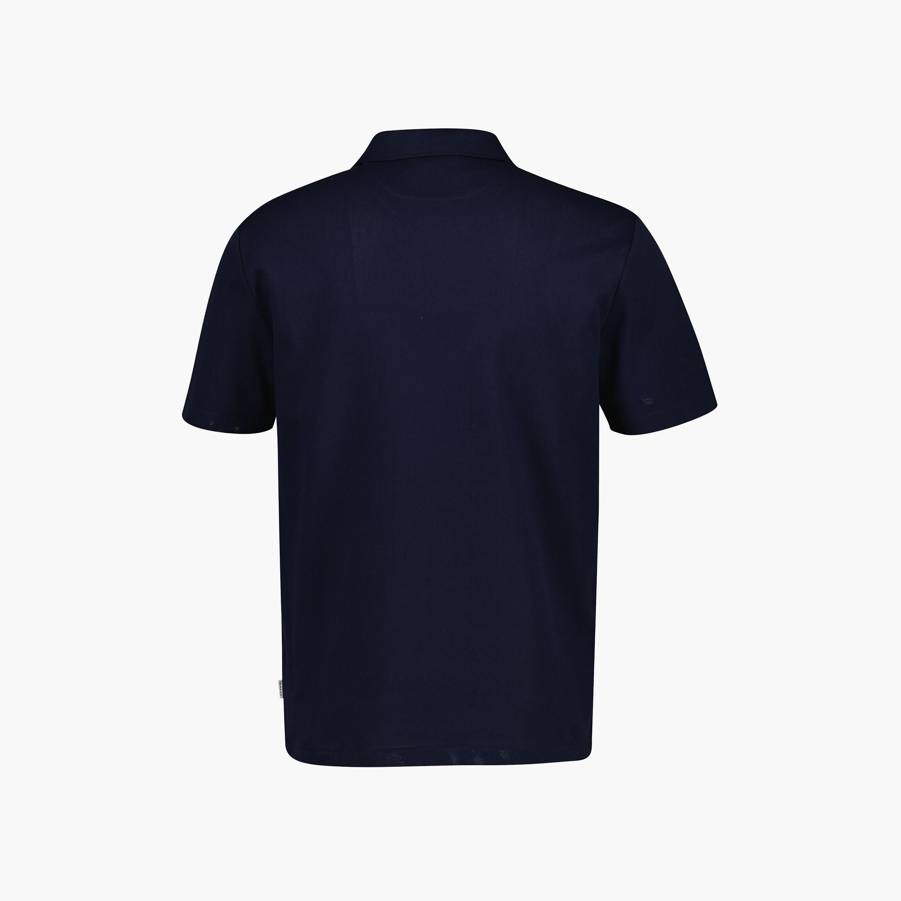 تي شيرت بولو رجالي سادة بأكمام قصيرة وياقة من جانت-men-clothing-tshirtsandpolos-polos-image-12