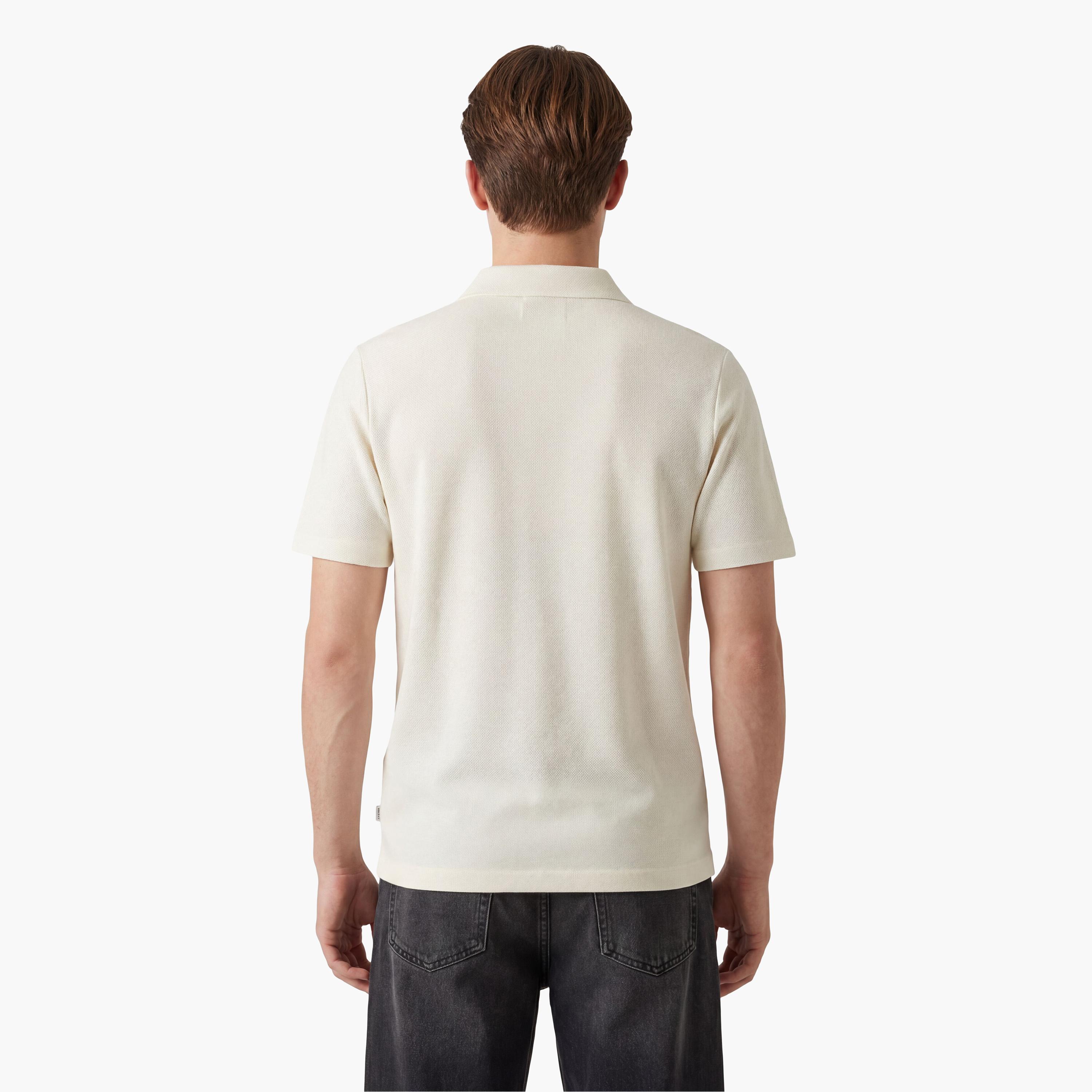 Gant Plain Collared Short Sleeves Men's Polo T-Shirt-men-clothing-tshirtsandpolos-polos-image-4