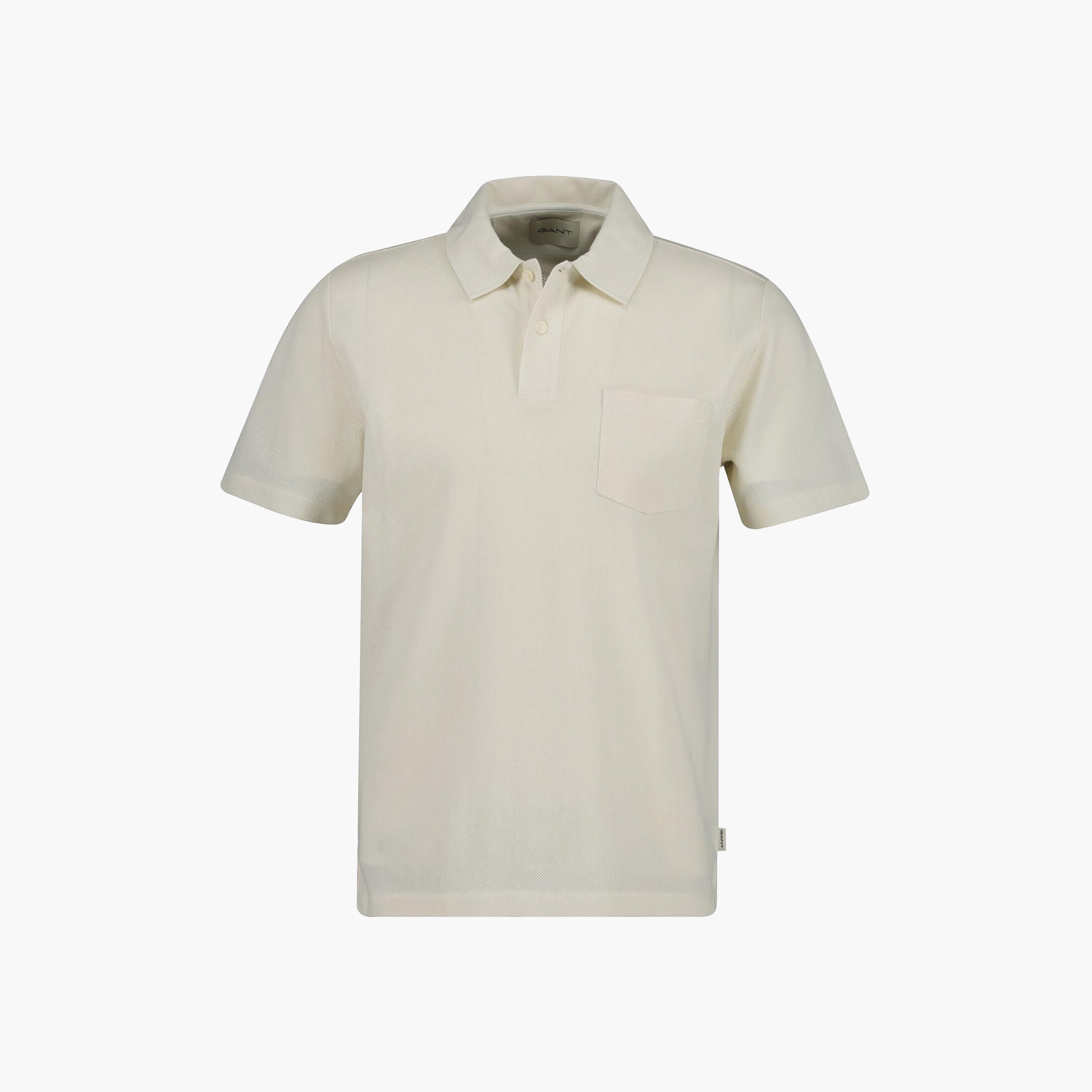 تي شيرت بولو رجالي سادة بأكمام قصيرة وياقة من جانت-men-clothing-tshirtsandpolos-polos-image-5