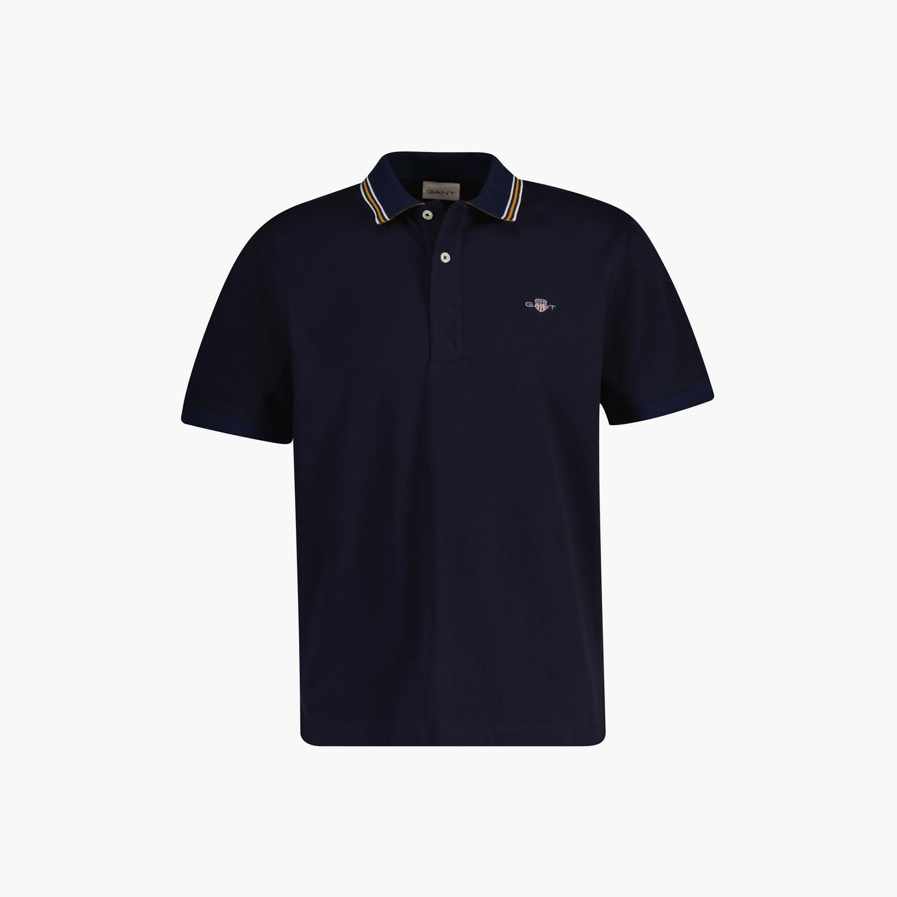 Gant Plain Collared Short Sleeves Men's Polo T-Shirt-men-clothing-tshirtsandpolos-polos-image-5