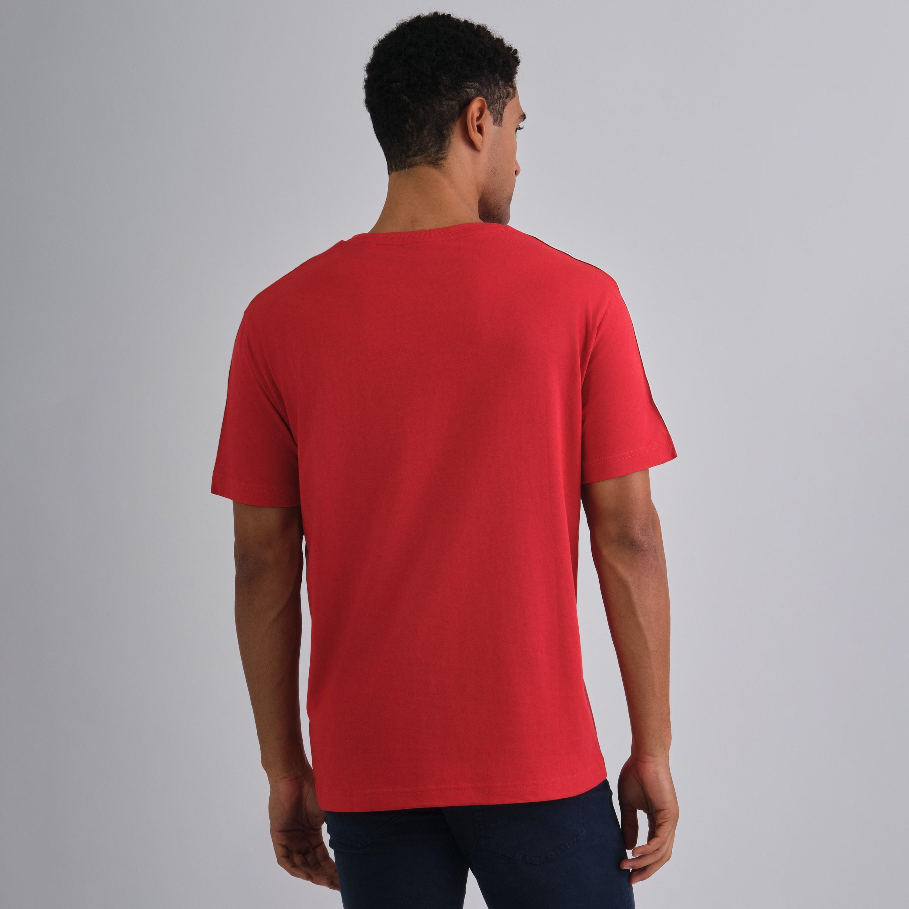 Gant Shoulder Taping Round Neck Short Sleeves Men's T-Shirt-men-clothing-tshirtsandpolos-tshirts-image-10