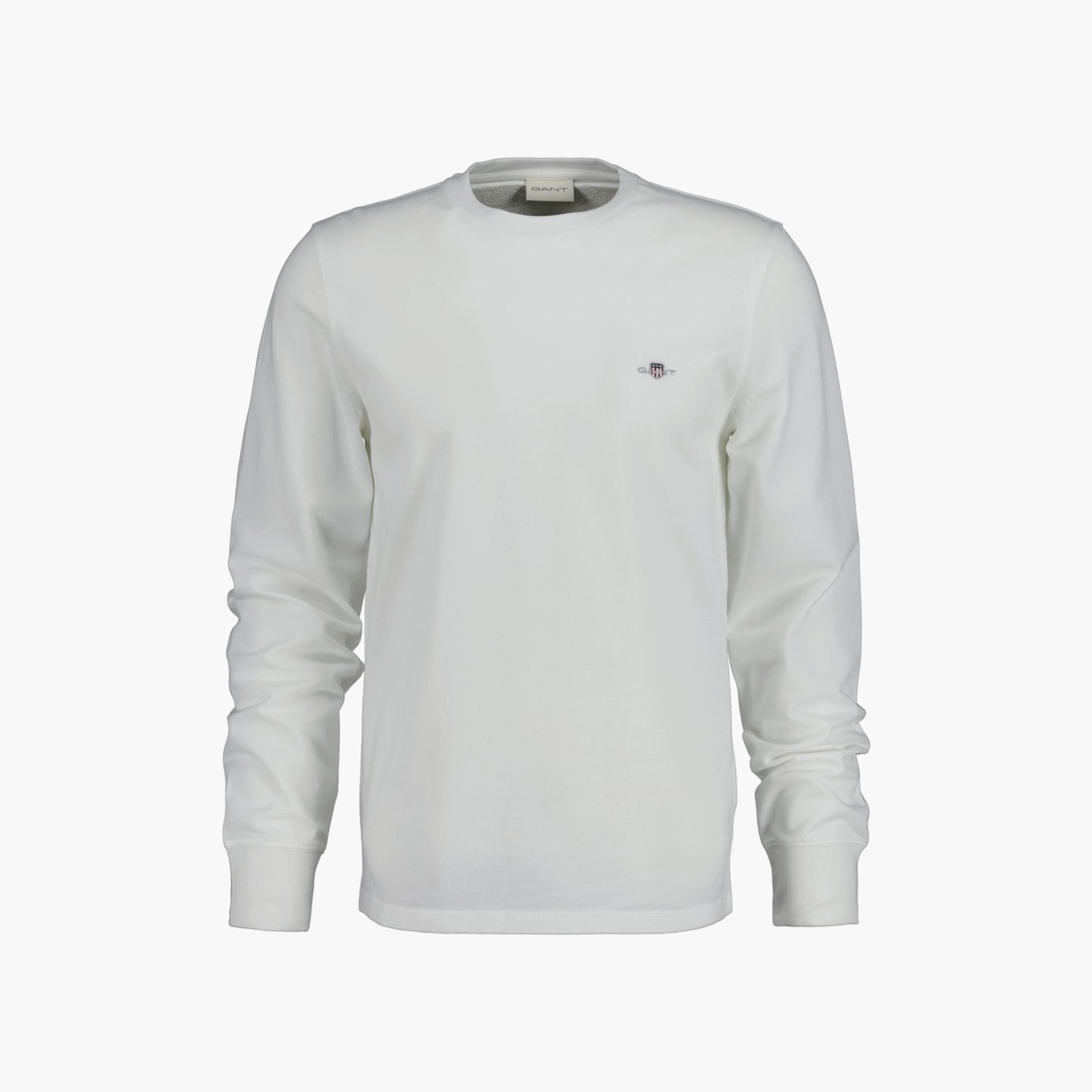 Gant Logo Detail Crew Neck Long Sleeves T-Shirt-men-clothing-tshirtsandpolos-tshirts-image-1