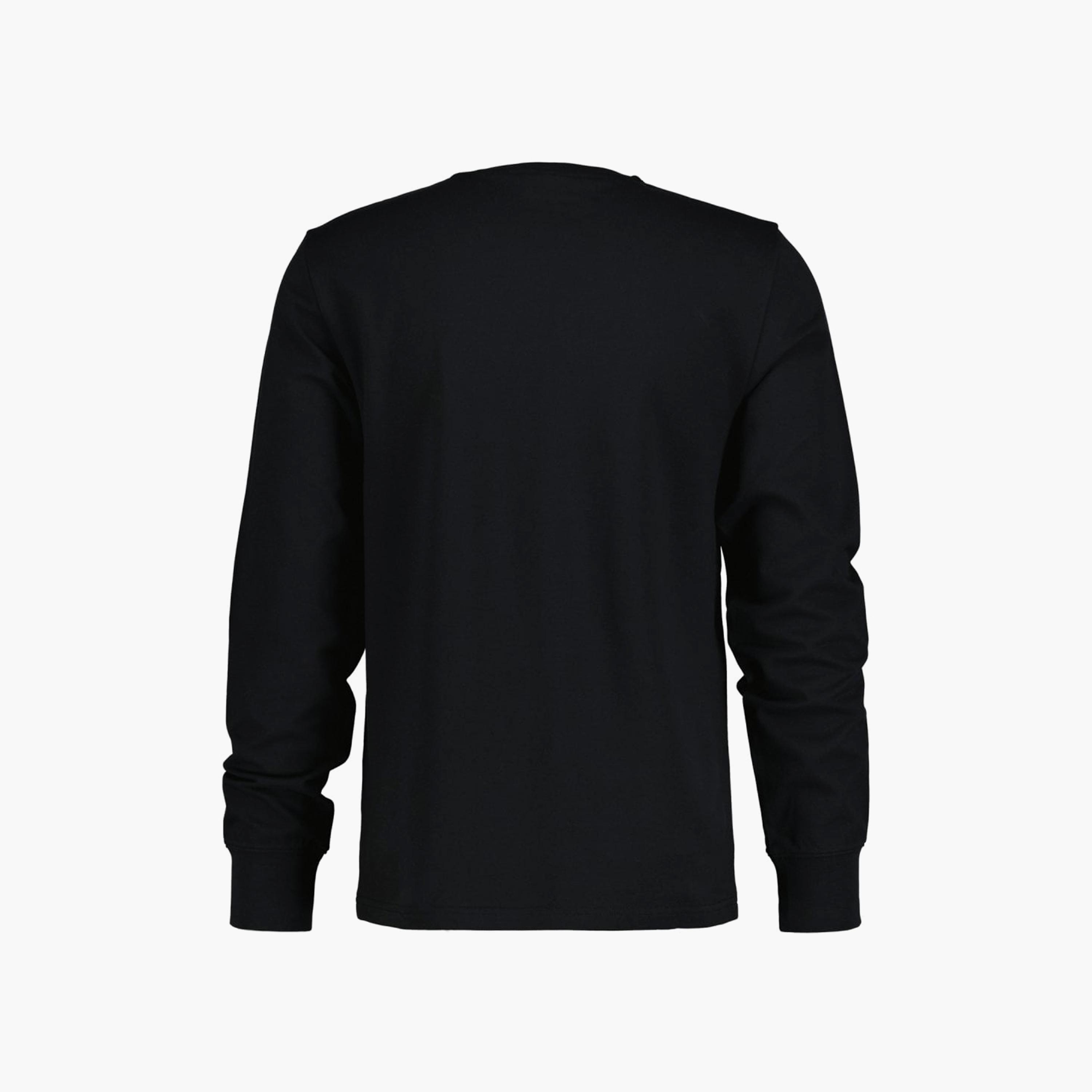 تي-شيرت جانت لوجو التفاصيل بأكمام طويلة وياقة دائرية -men-clothing-tshirtsandpolos-tshirts-image-2