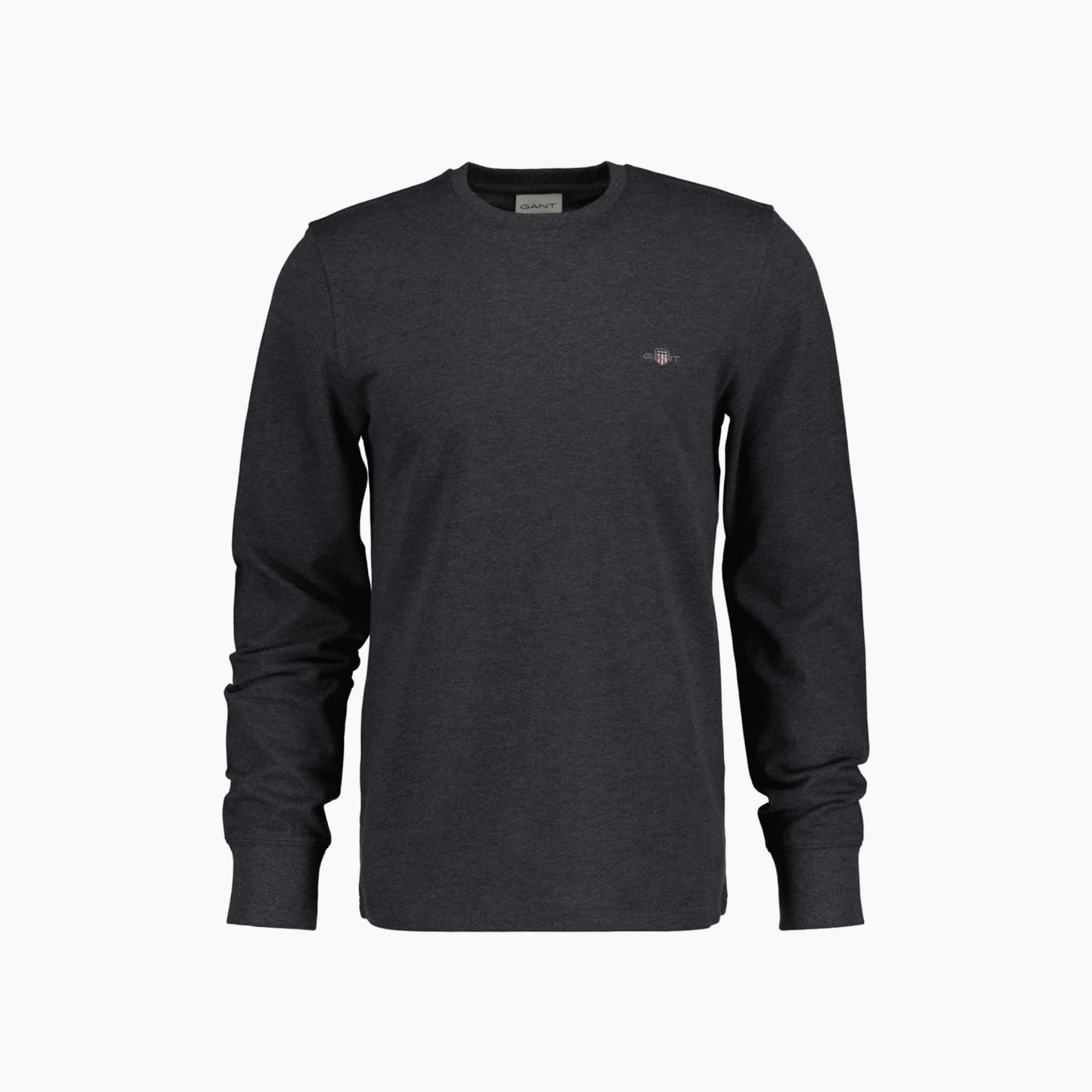 Gant Logo Detail Crew Neck Long Sleeves T-Shirt-men-clothing-tshirtsandpolos-tshirts-image-1