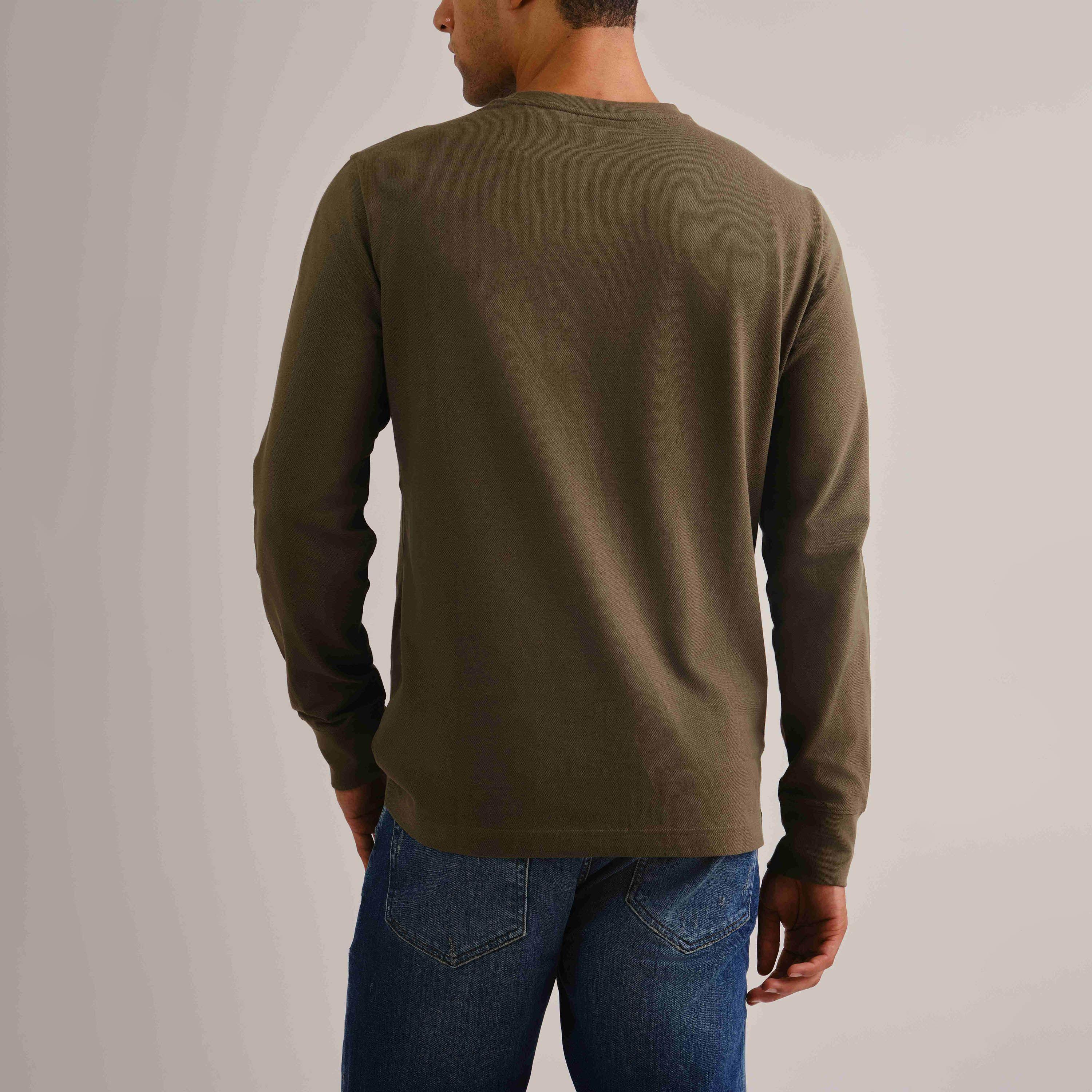 Gant Plain Round Neck Long Sleeves Men's T-Shirt-men-clothing-tshirtsandpolos-tshirts-image-3