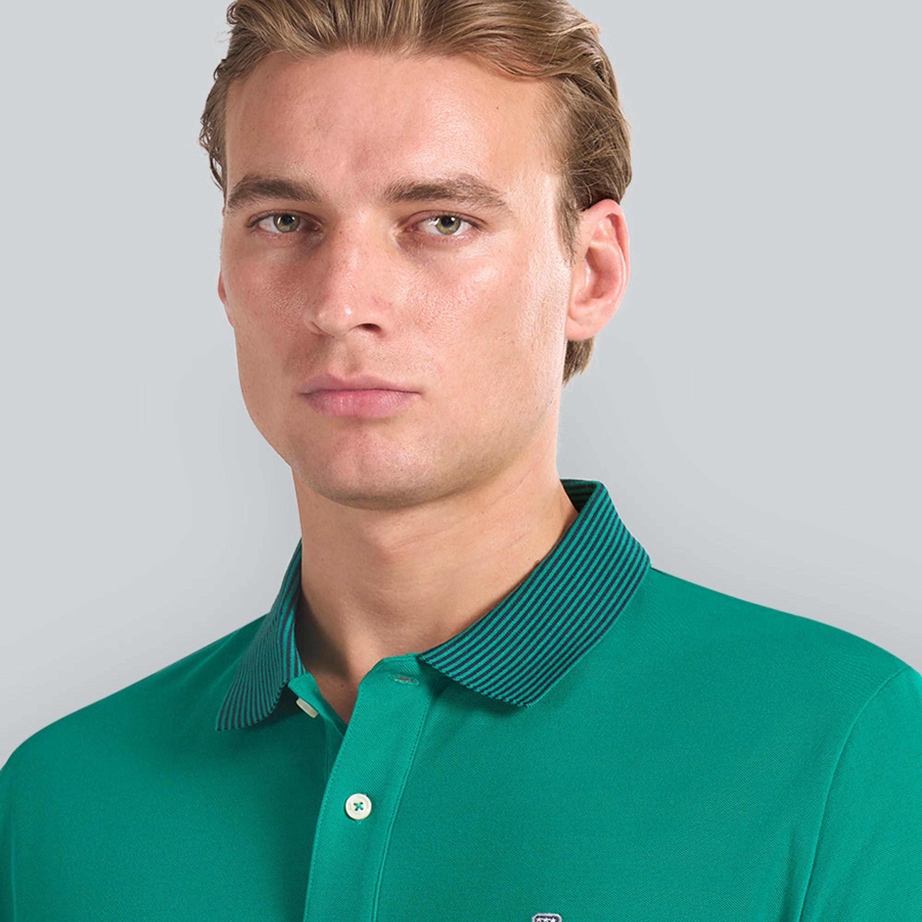 Gant Plain Collared Short Sleeves Men's Polo T-Shirt-men-clothing-tshirtsandpolos-polos-image-7