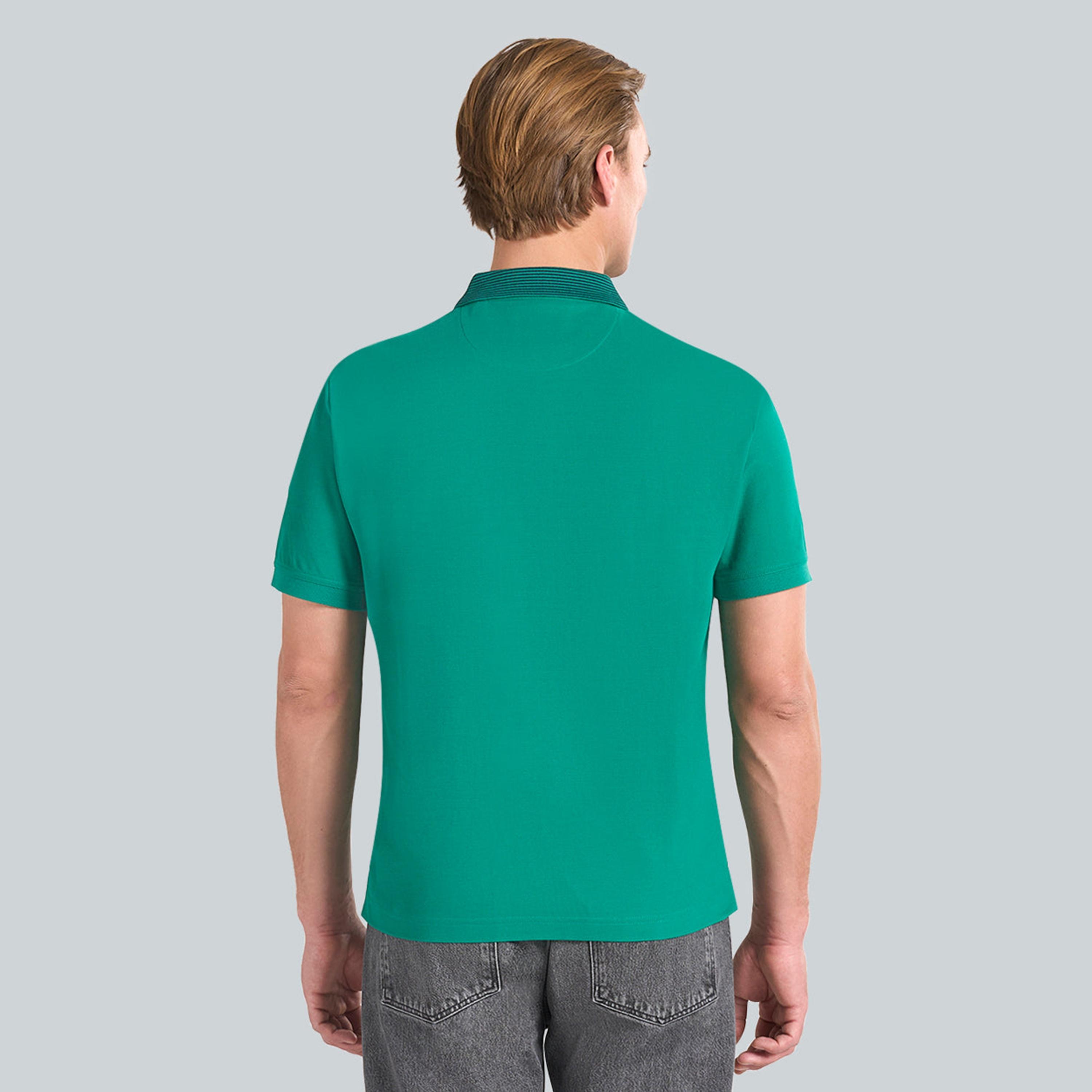 Gant Plain Collared Short Sleeves Men's Polo T-Shirt-men-clothing-tshirtsandpolos-polos-image-8
