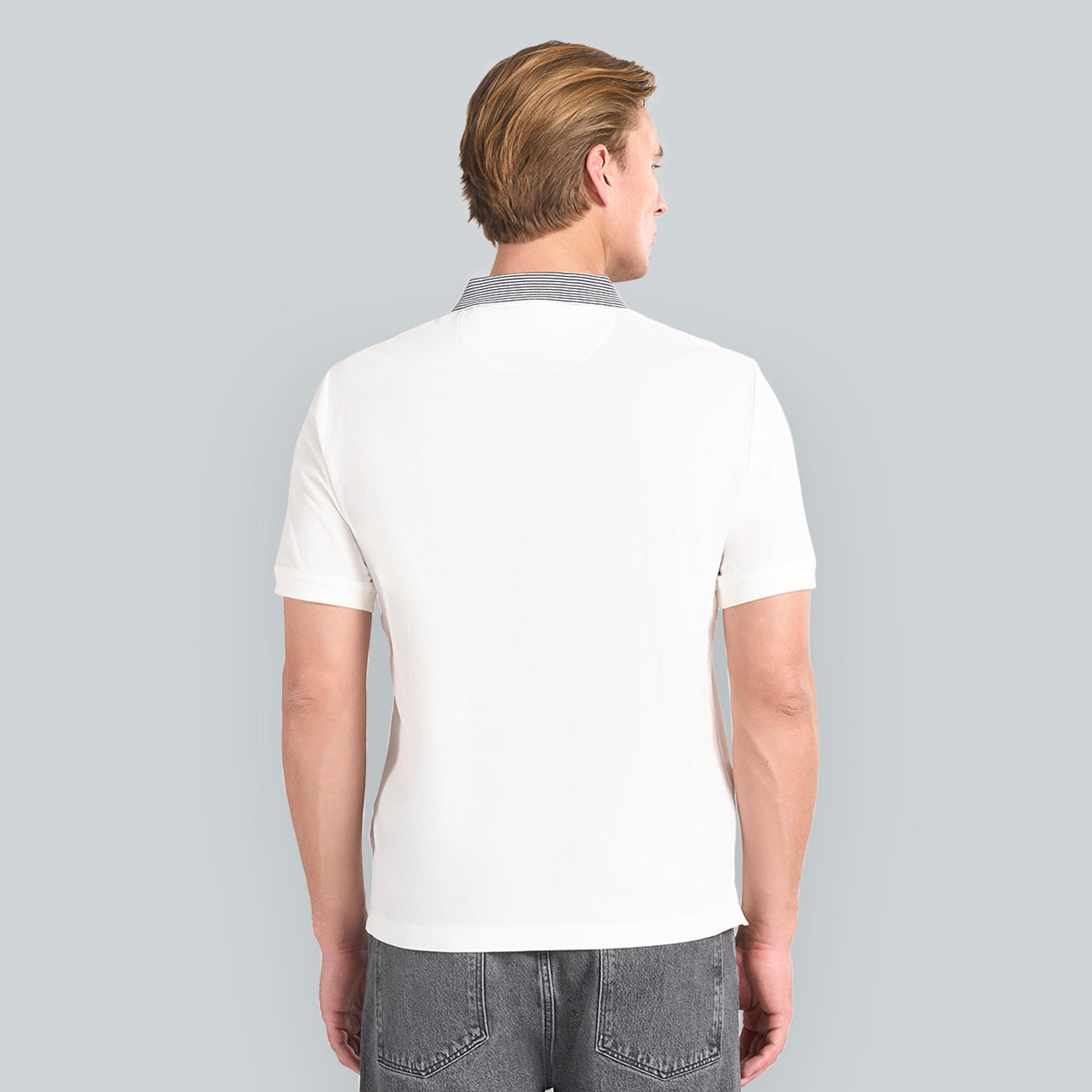 Gant Plain Collared Short Sleeves Men's Polo T-Shirt-men-clothing-tshirtsandpolos-polos-image-4