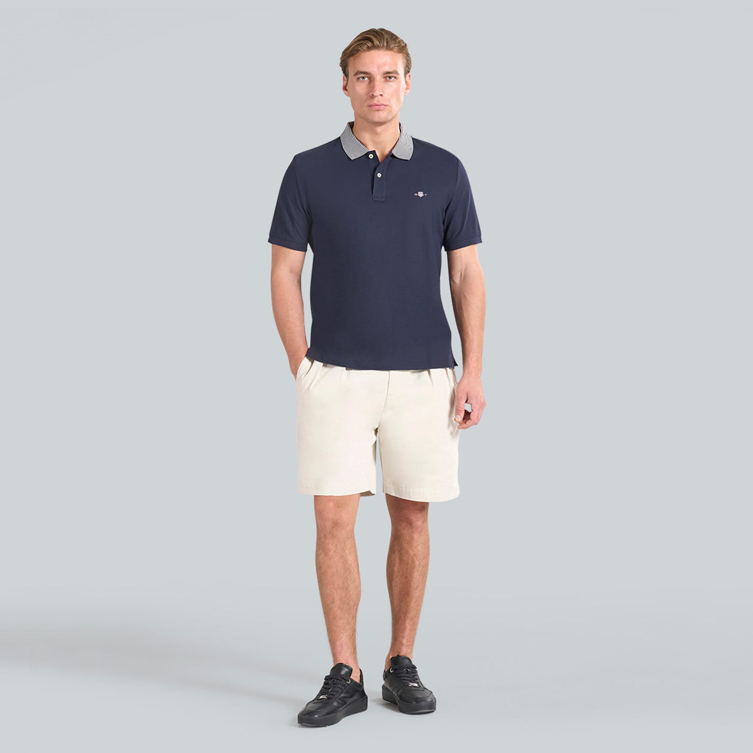 Gant Plain Collared Short Sleeves Men's Polo T-Shirt-men-clothing-tshirtsandpolos-polos-image-10