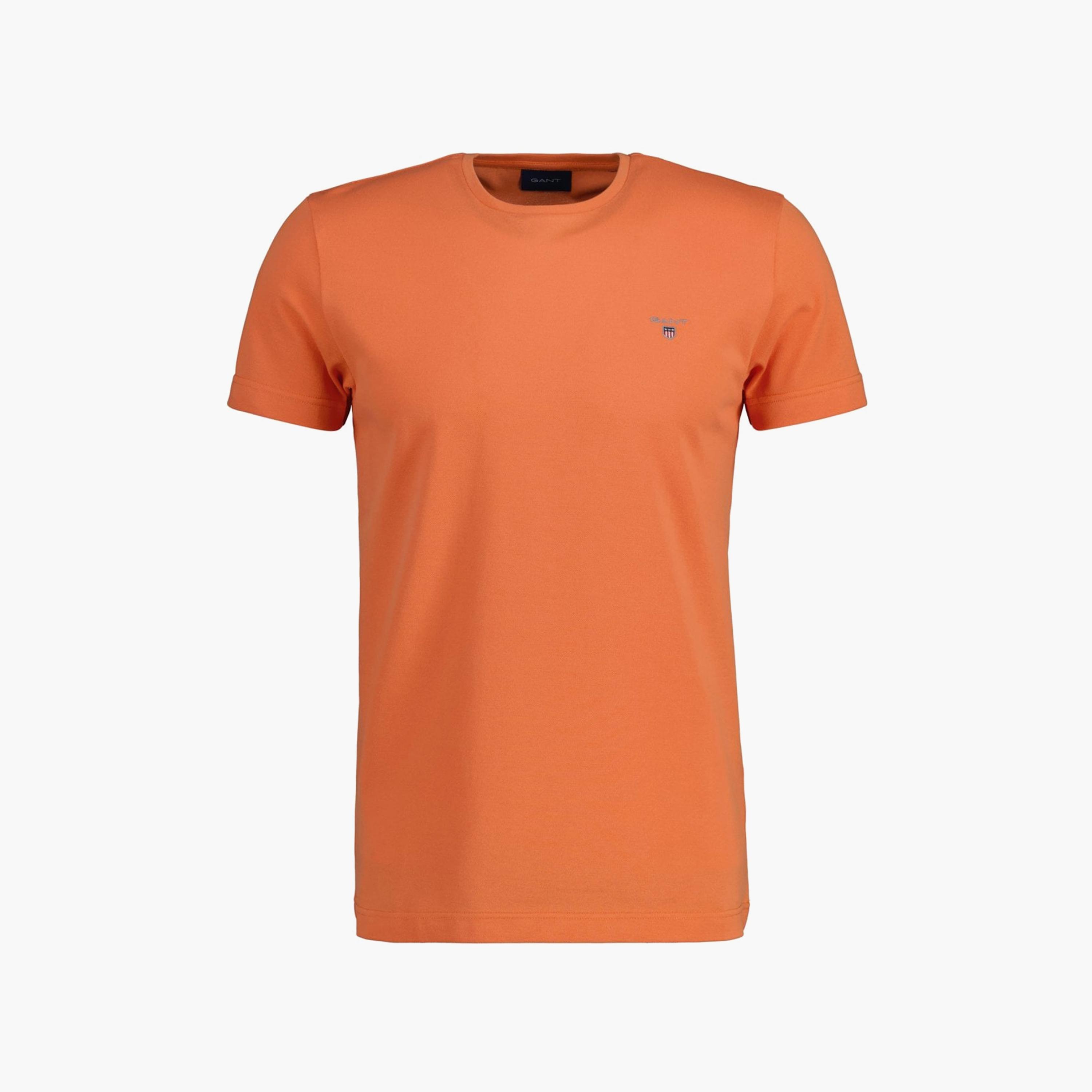 تي-شيرت جانت لوجو بأكمام قصيرة وياقة دائرية-men-clothing-tshirtsandpolos-tshirts-image-1