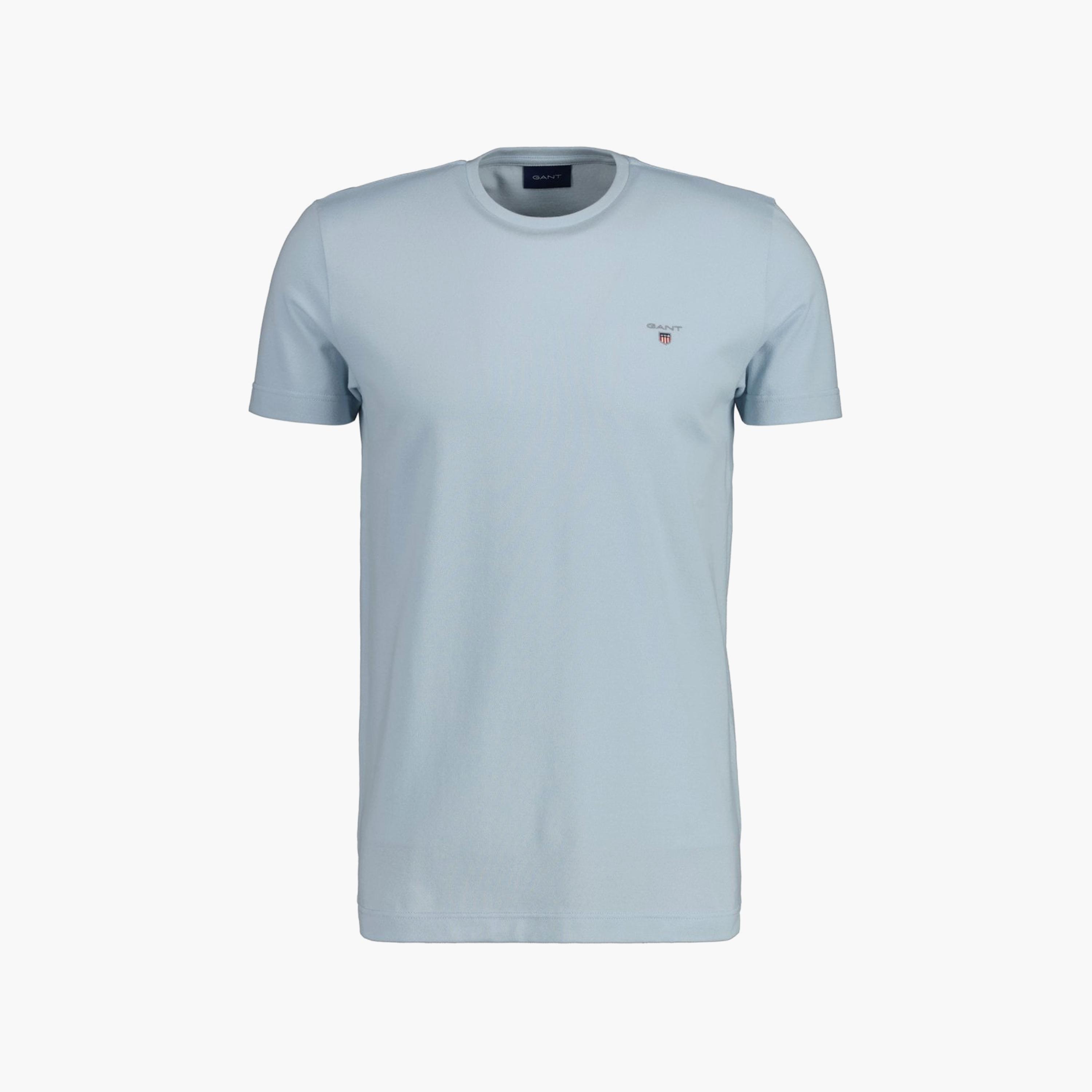 Gant Logo Detail Crew Neck Short Sleeves T-Shirt-men-clothing-tshirtsandpolos-tshirts-image-1