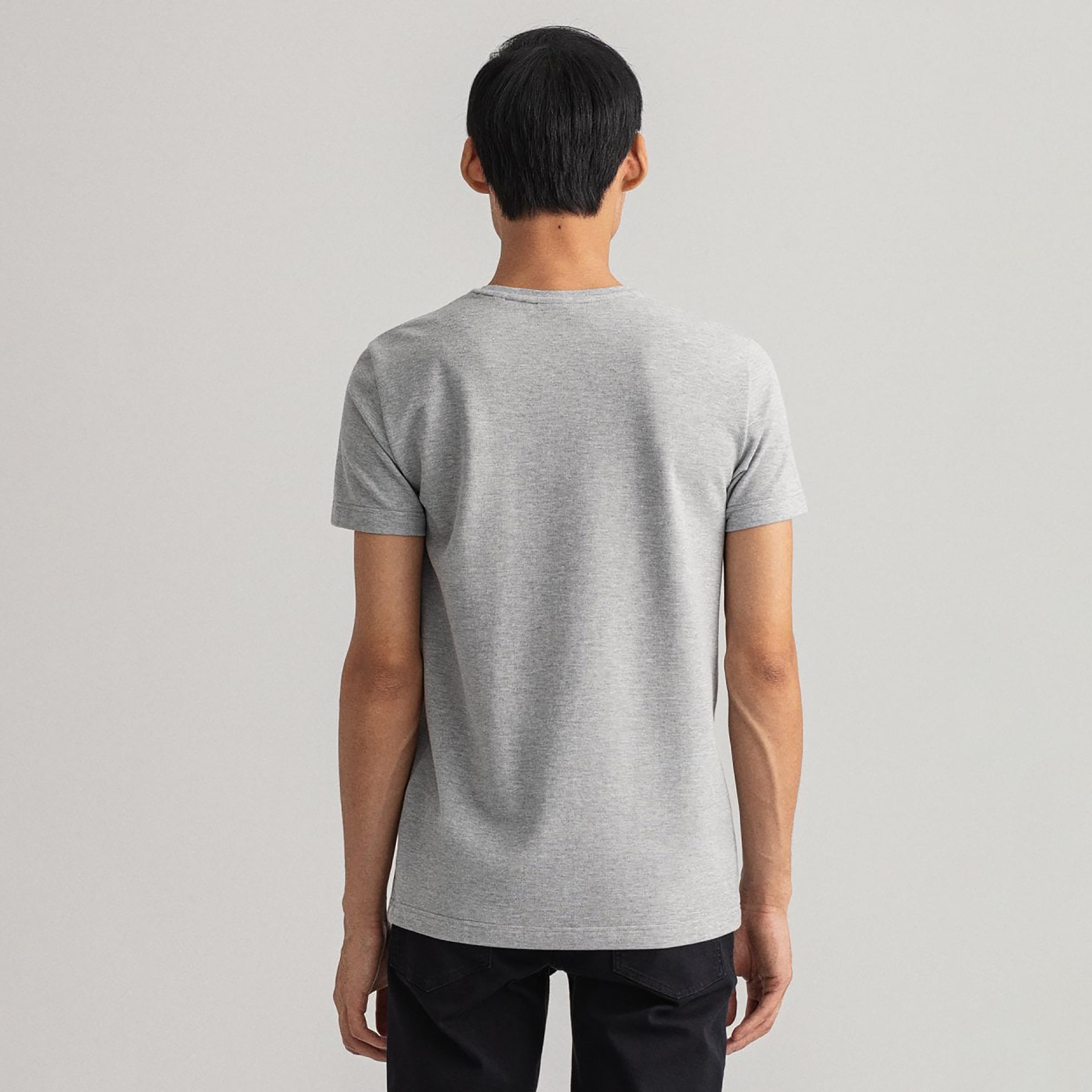 Gant Logo Detail Crew Neck Short Sleeves T-Shirt-men-clothing-tshirtsandpolos-tshirts-image-4