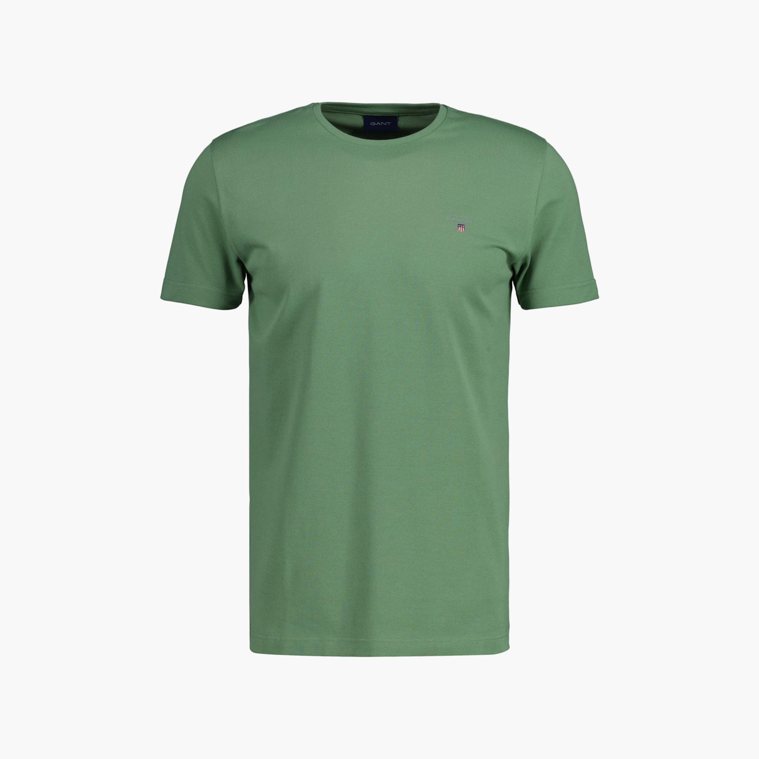 Gant Logo Detail Crew Neck Short Sleeves T-Shirt-men-clothing-tshirtsandpolos-tshirts-image-1