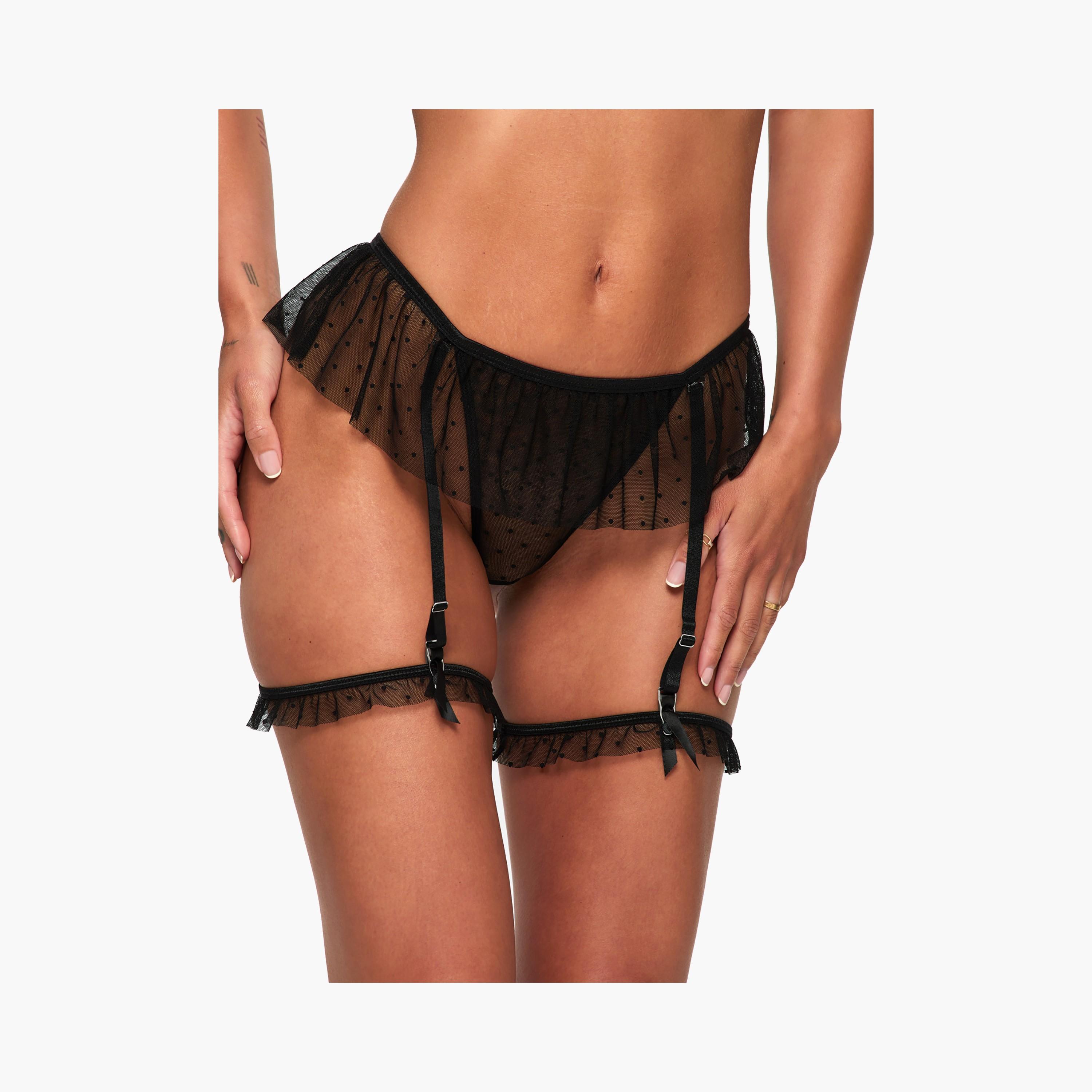 طقم من قطعتين حمالة صدر وسروال داخلي (ثونغ) نسائي من الدانتيل من آن سمرز-women-clothing-lingerie-lingeriesets-image-3