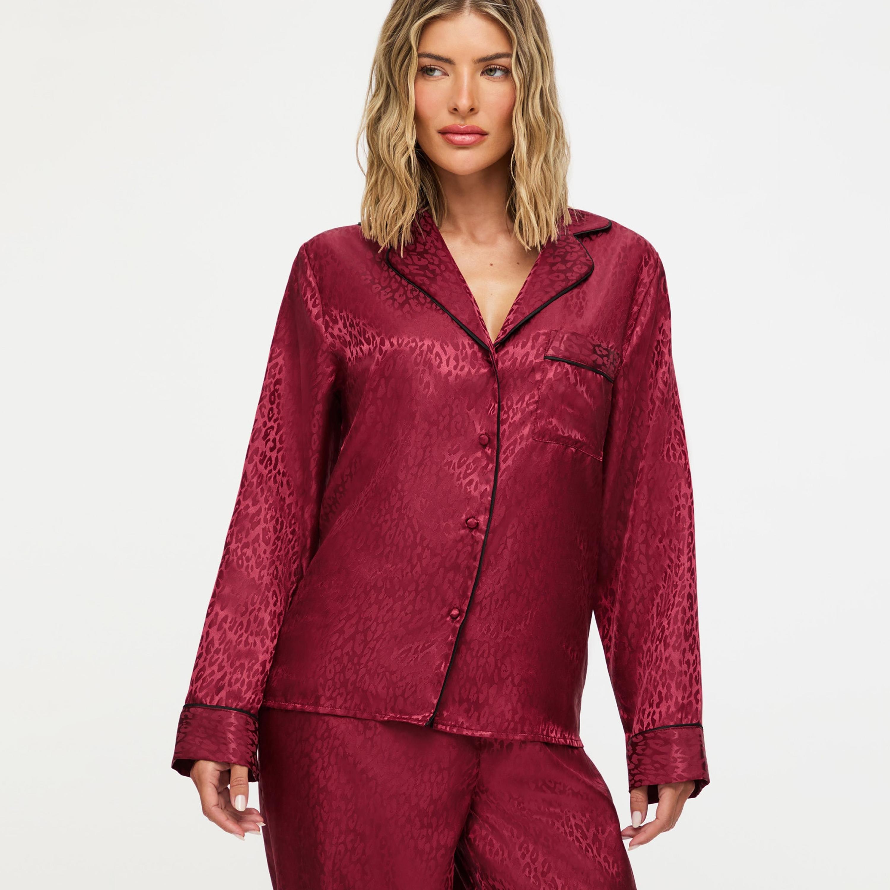 Ann Summers Women's Animal Print Shirt & Pyjamas Set-women-clothing-nightwear-pyjamas-longsets-image-7