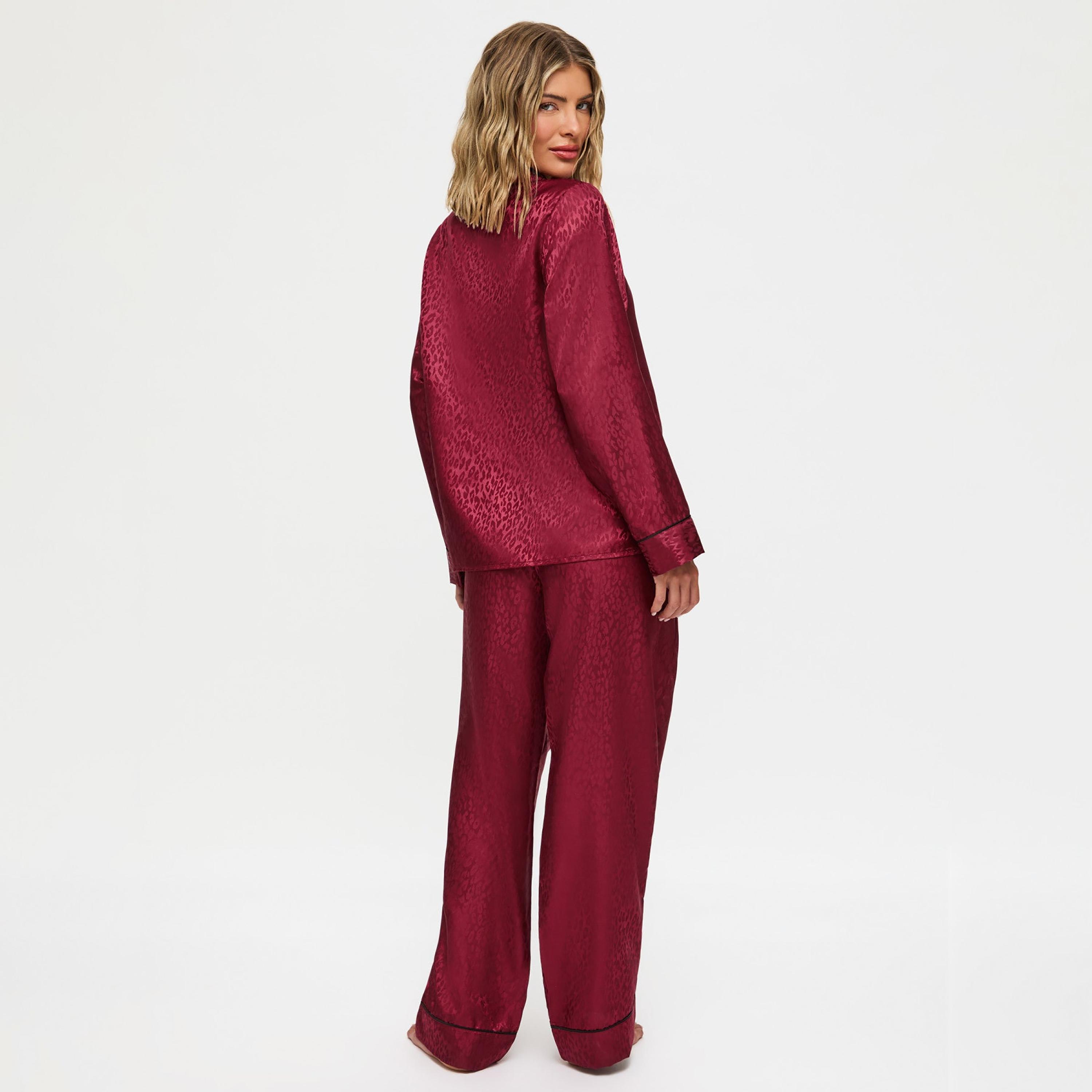 Ann Summers Women's Animal Print Shirt & Pyjamas Set-women-clothing-nightwear-pyjamas-longsets-image-10